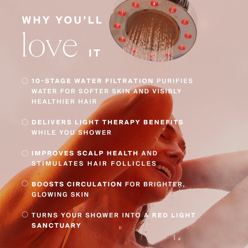 Higher Dose - Red Light Showerhead Filter