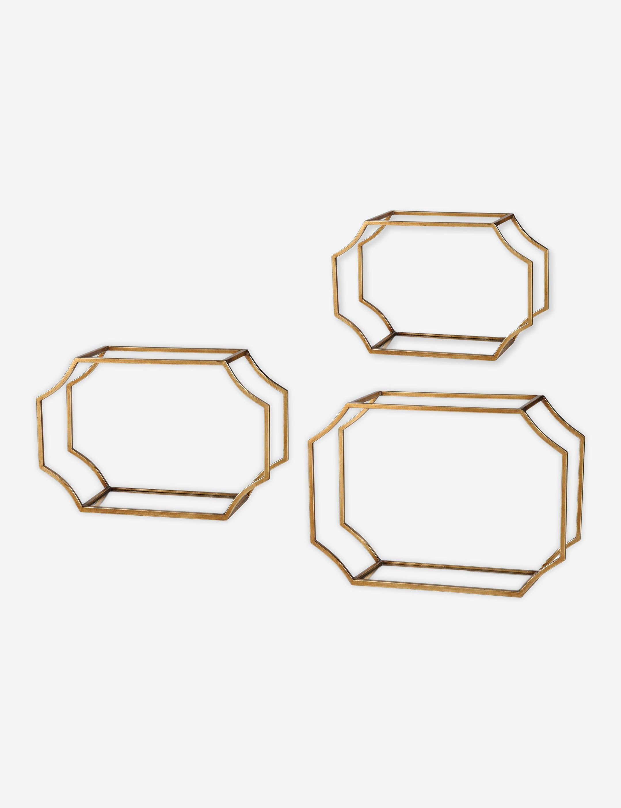 Lulu and Georgia - Lindee Shelves (Set of 3) by Grace Feyock