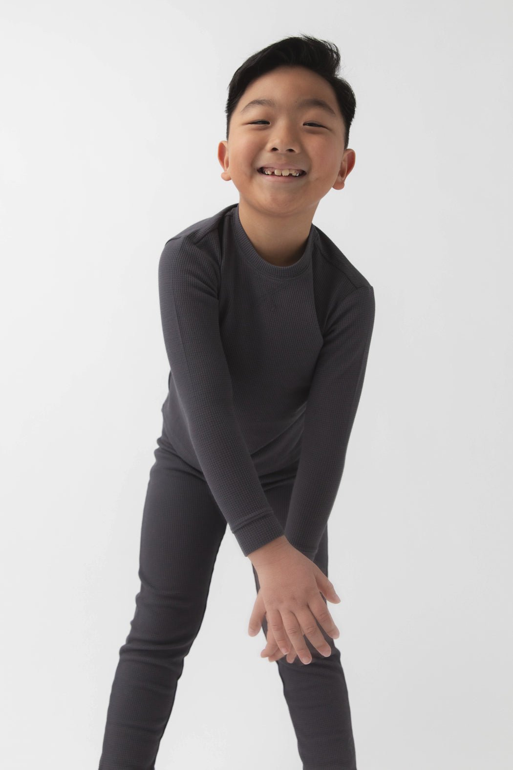 Cozy Earth - Children's Bamboo Waffle Knit Base Layer Set - Last Chance