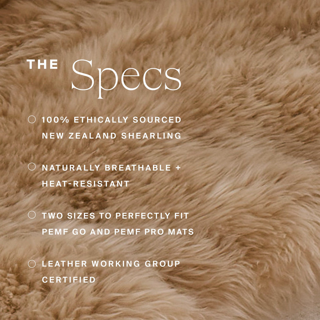 Higher Dose - Natural Sheep Shearling Cover