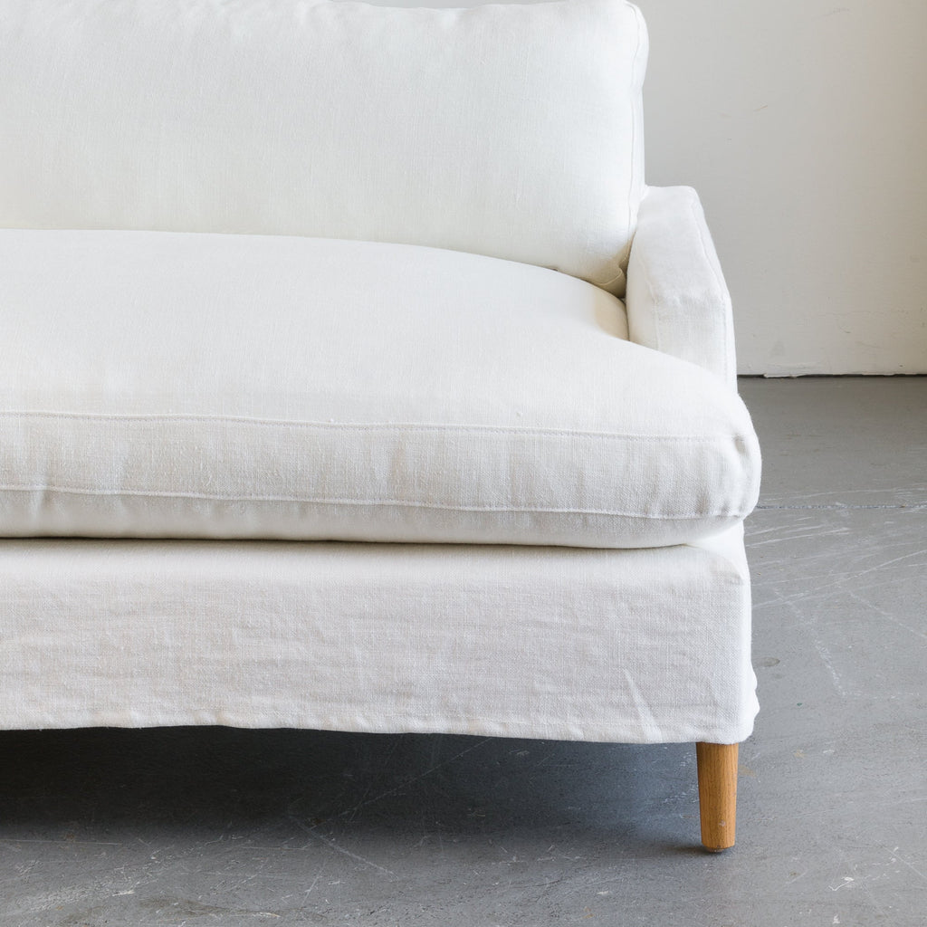 Amber Interiors - Billie Slipcovered Sofa