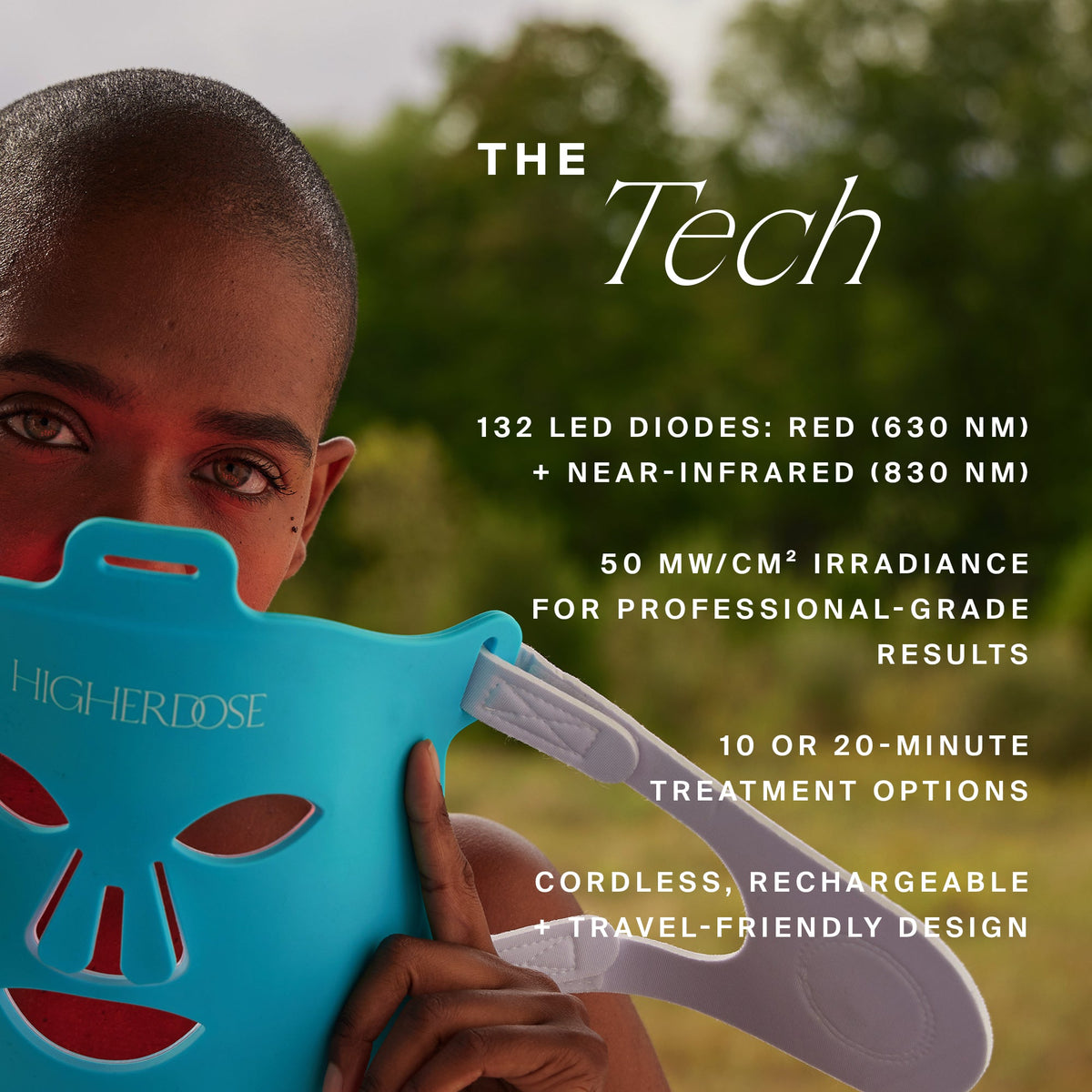 Higher Dose - Red Light Face Mask