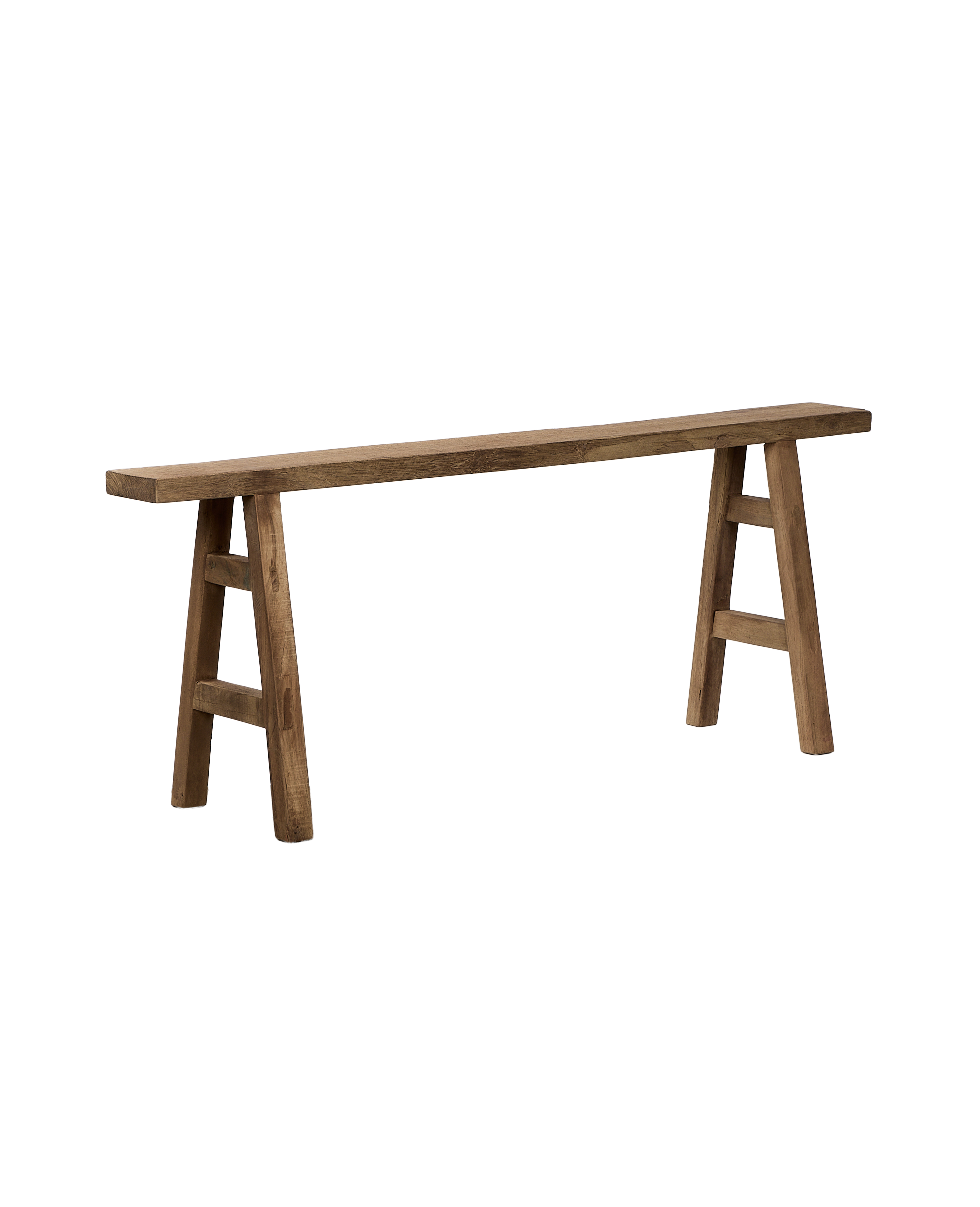 Olive Ateliers - Skinny Reclaimed Wood Bench