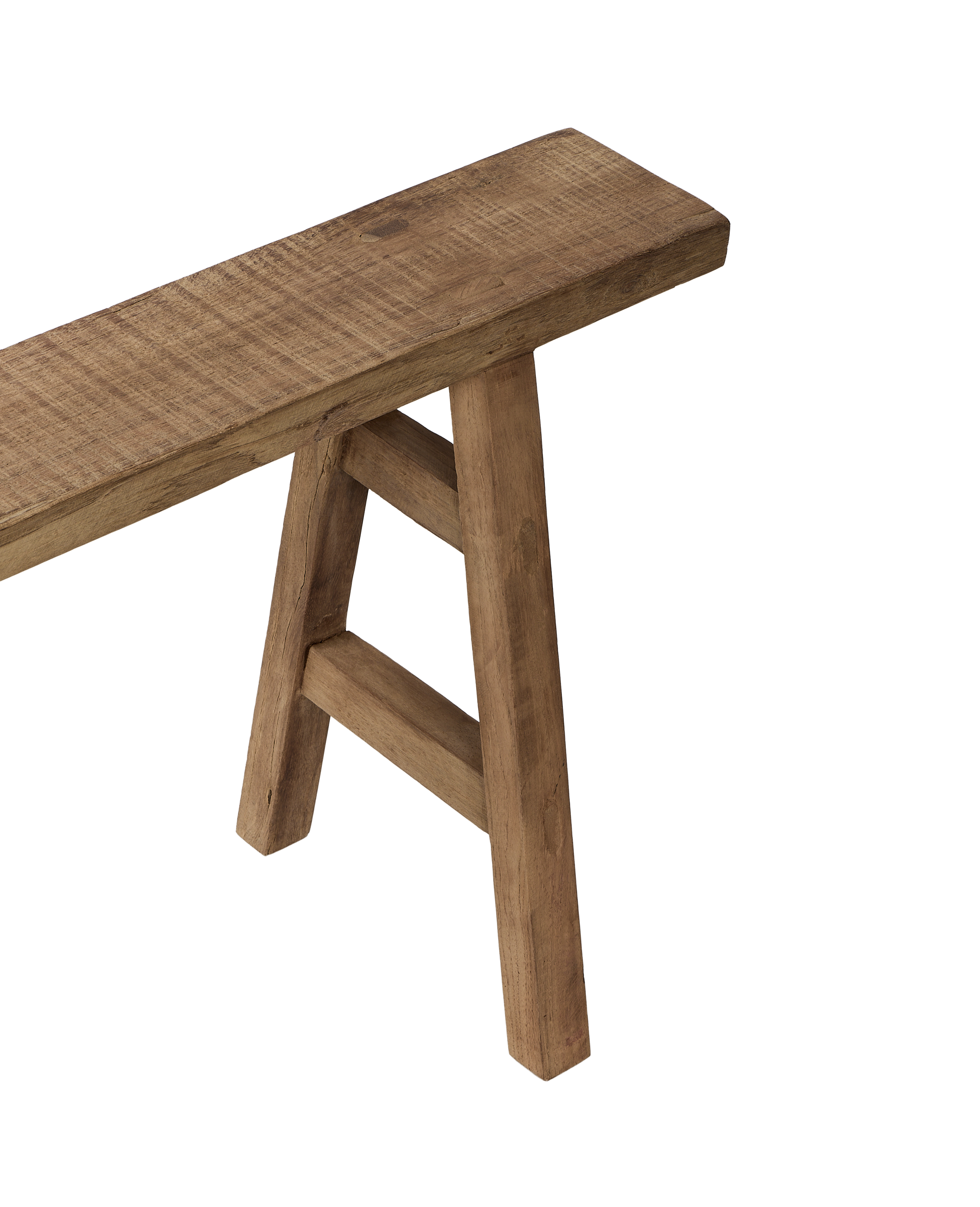 Olive Ateliers - Skinny Reclaimed Wood Bench