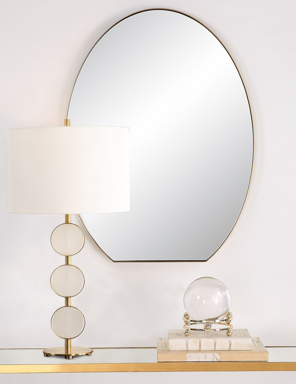 Lulu and Georgia - Clifton Oval Mirror