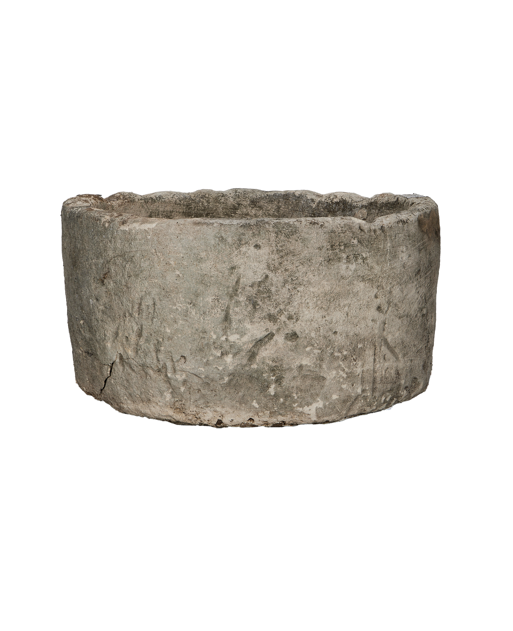 Olive Ateliers - Limestone Trough - Round