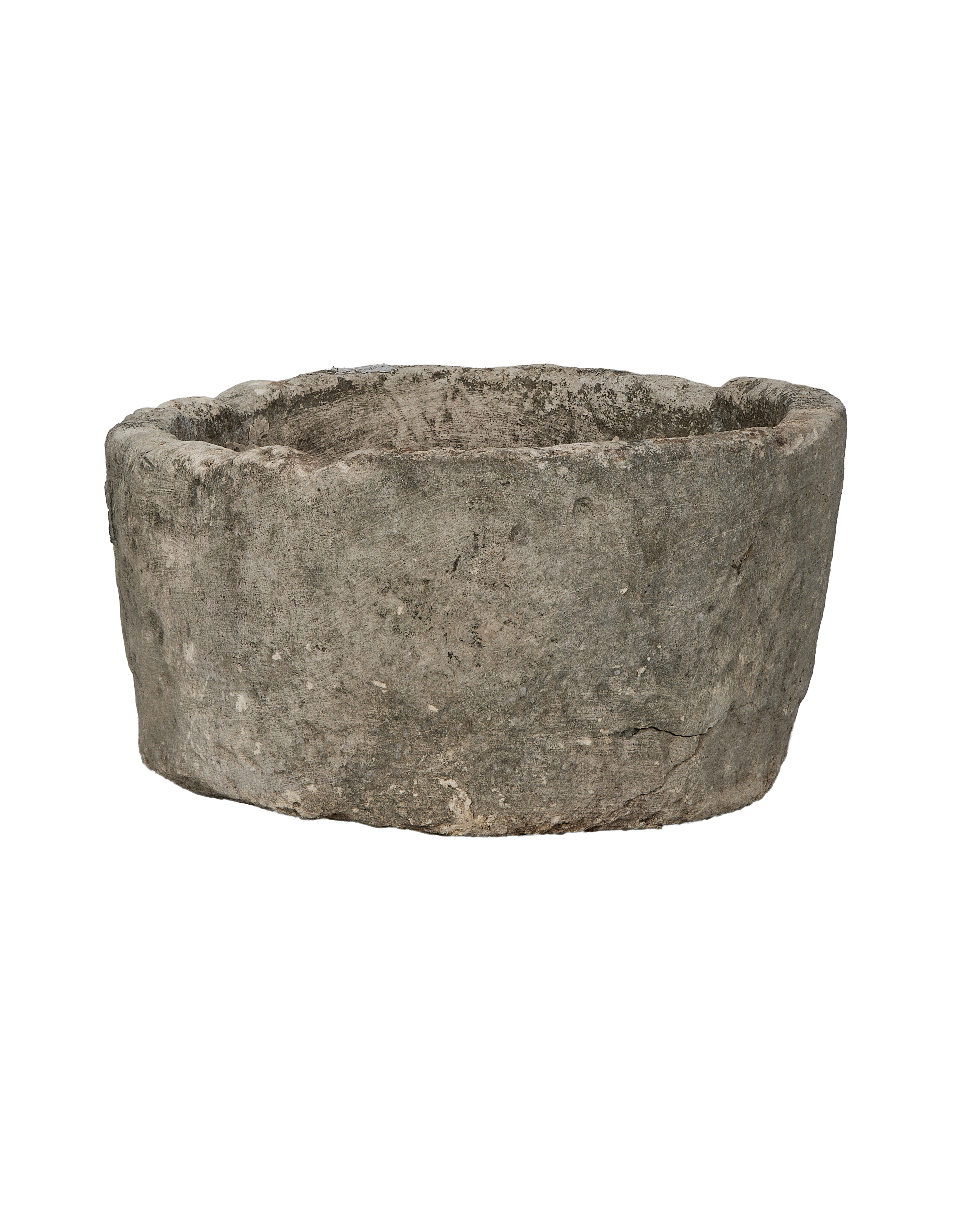 Olive Ateliers - Limestone Trough - Round