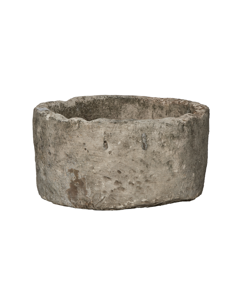 Olive Ateliers - Limestone Trough - Round
