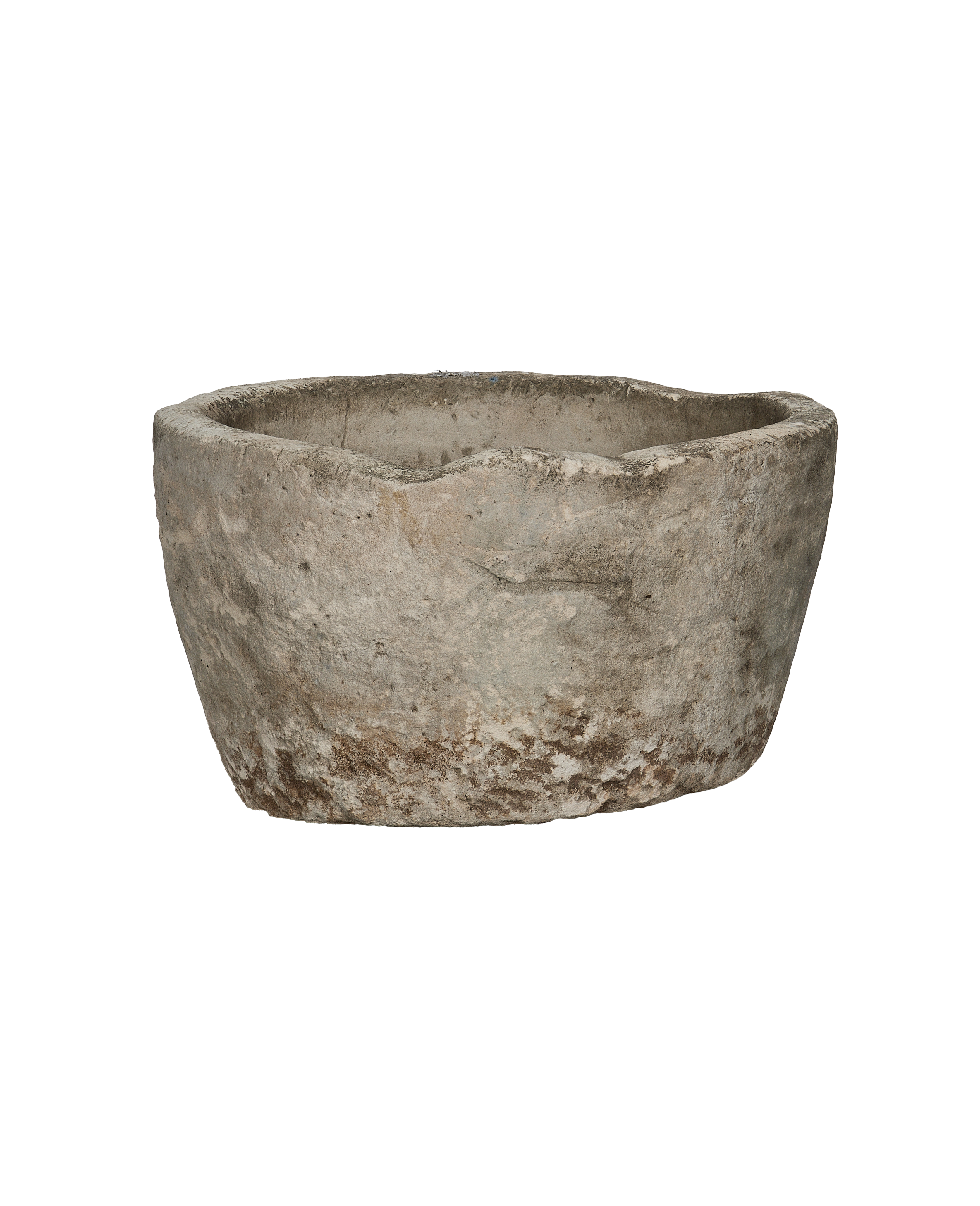 Olive Ateliers - Limestone Trough - Round