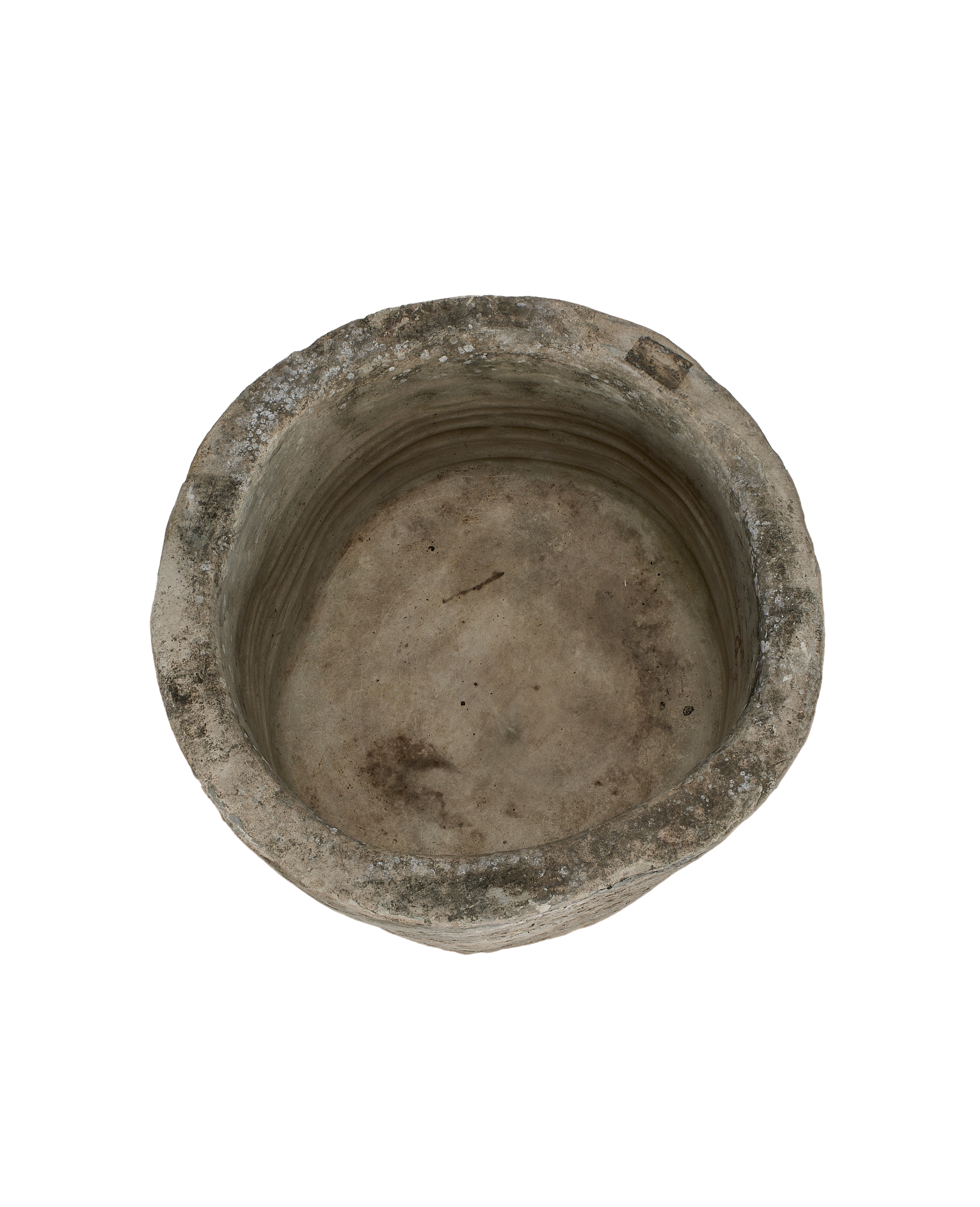 Olive Ateliers - Limestone Trough - Round