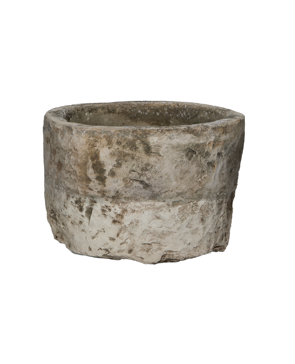 Olive Ateliers - Limestone Trough - Round