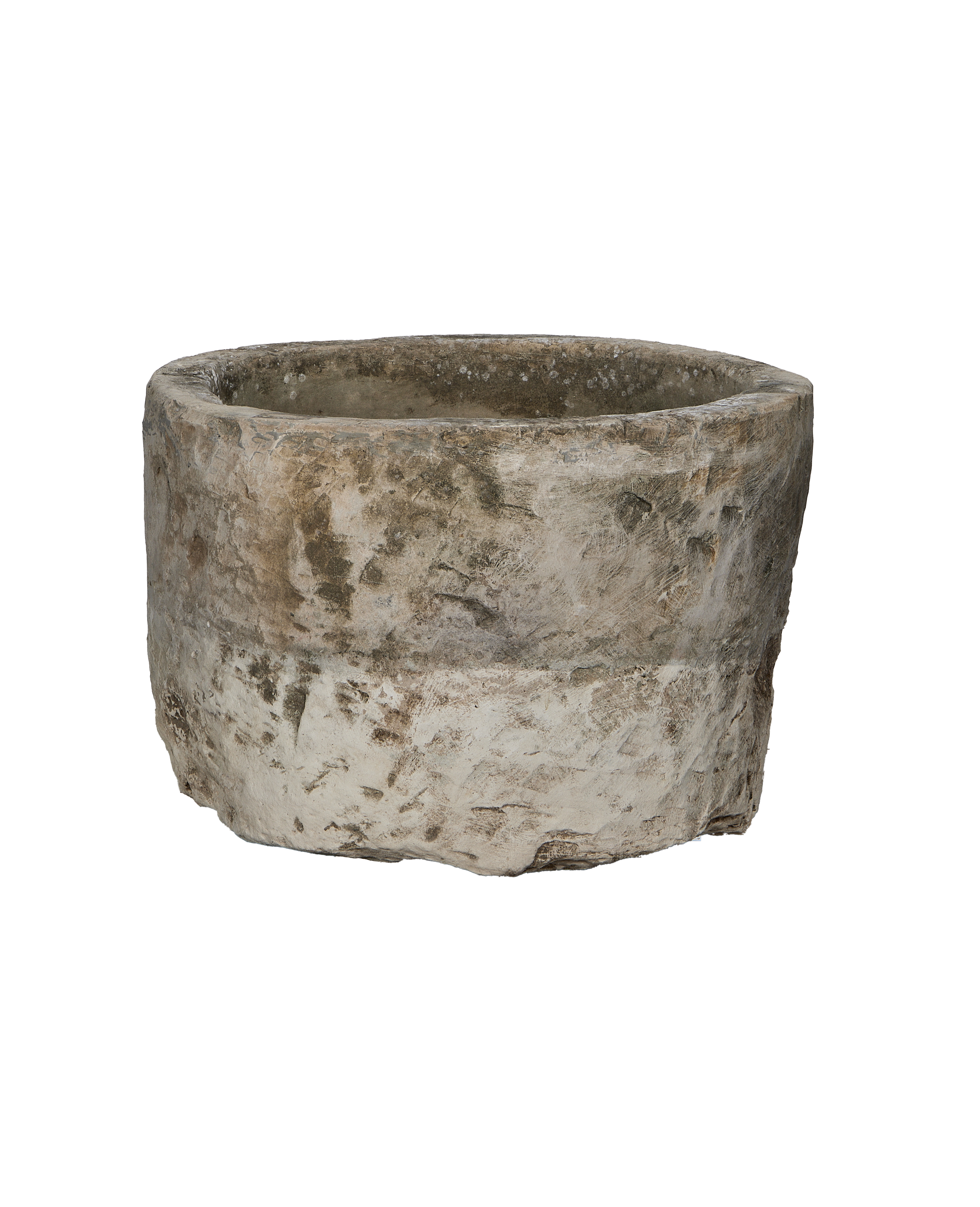Olive Ateliers - Limestone Trough - Round