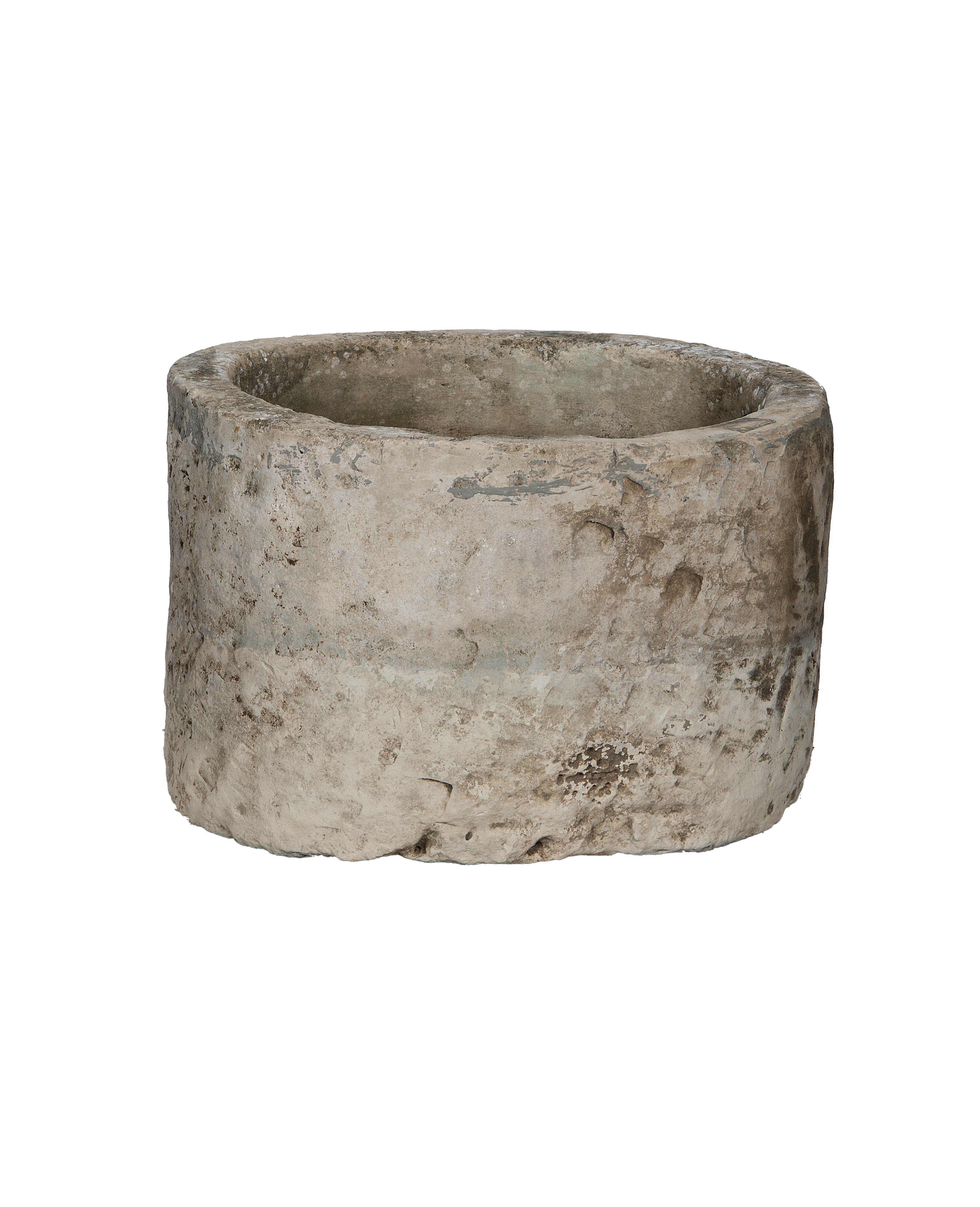 Olive Ateliers - Limestone Trough - Round