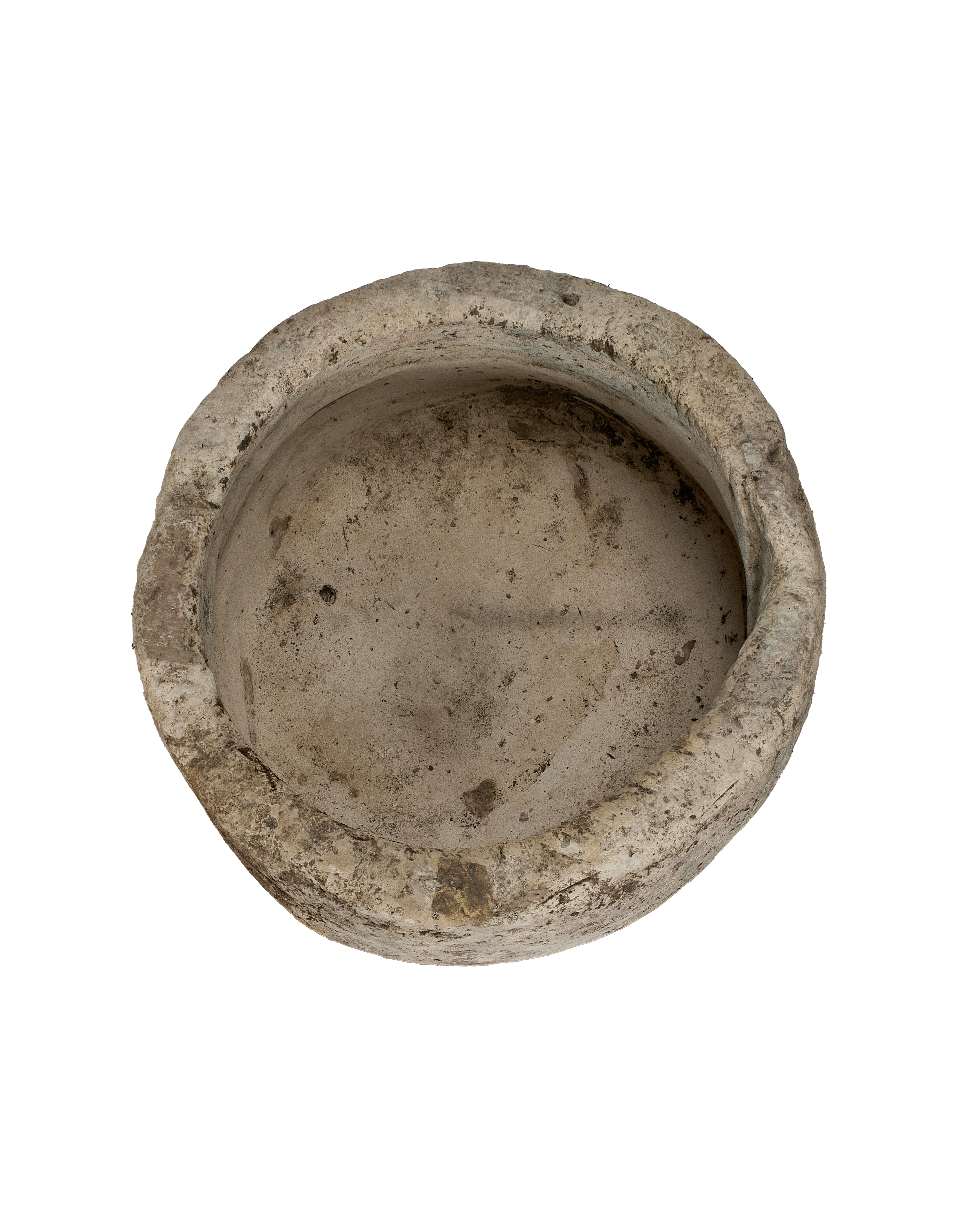 Olive Ateliers - Limestone Trough - Round