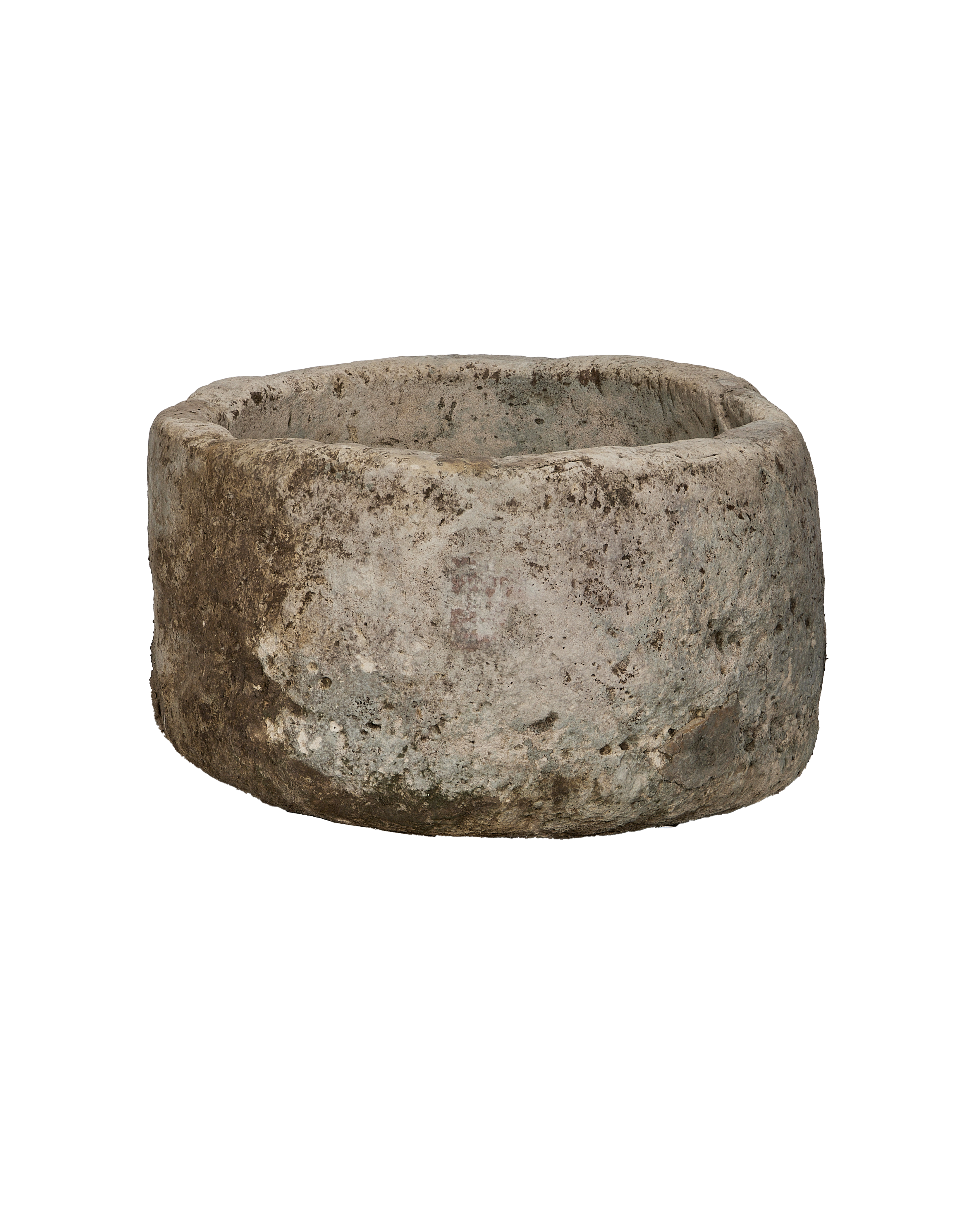 Olive Ateliers - Limestone Trough - Round