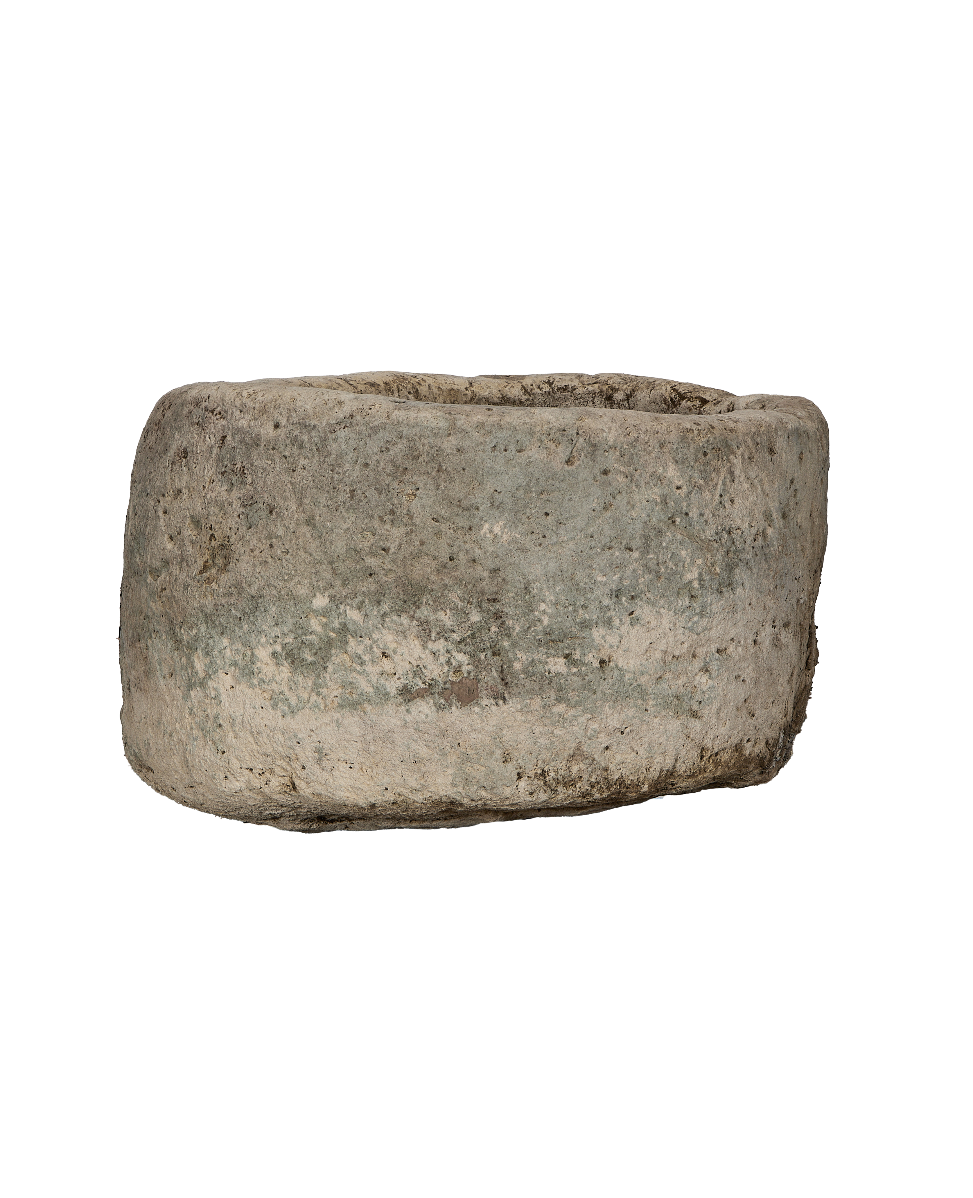 Olive Ateliers - Limestone Trough - Round