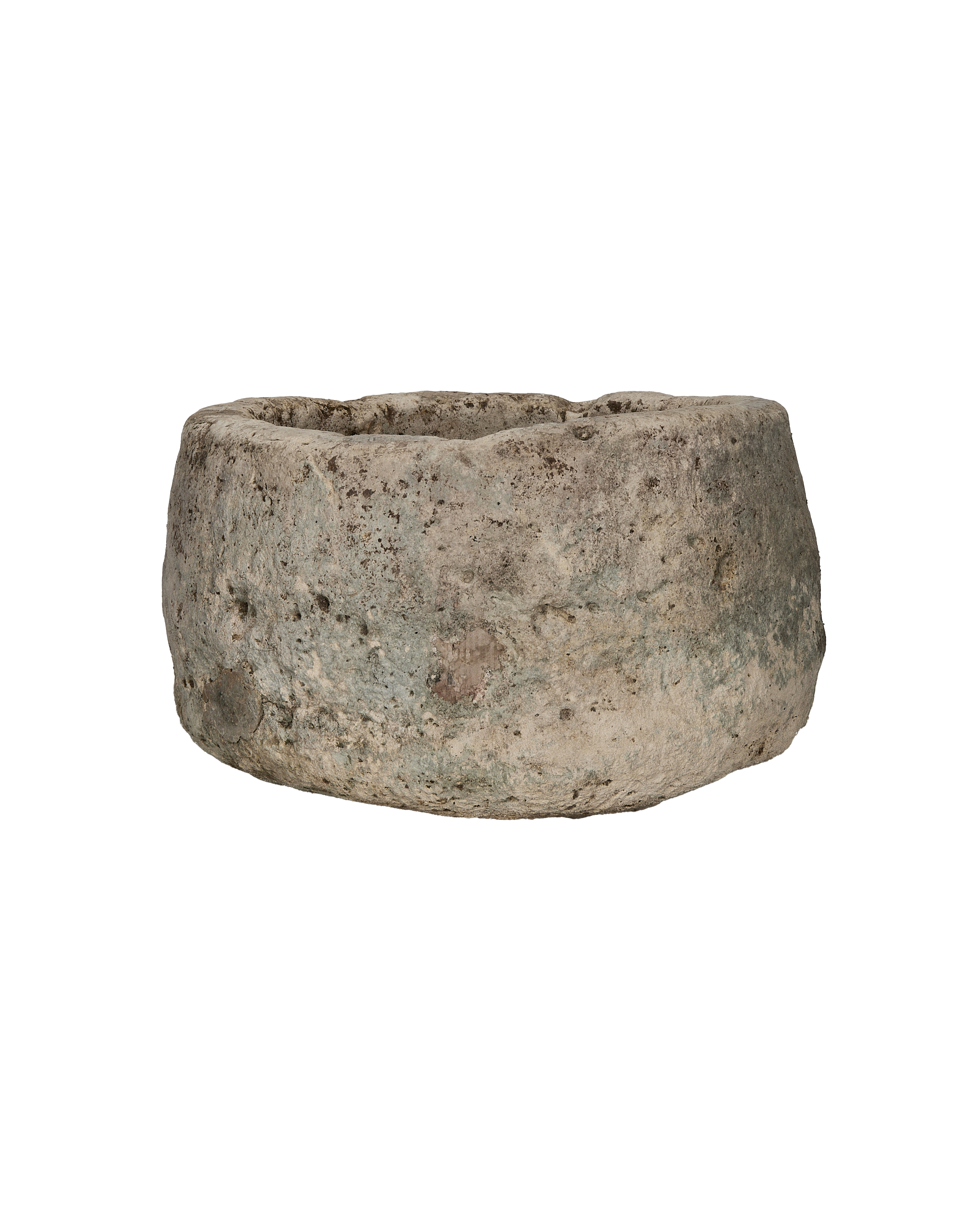 Olive Ateliers - Limestone Trough - Round