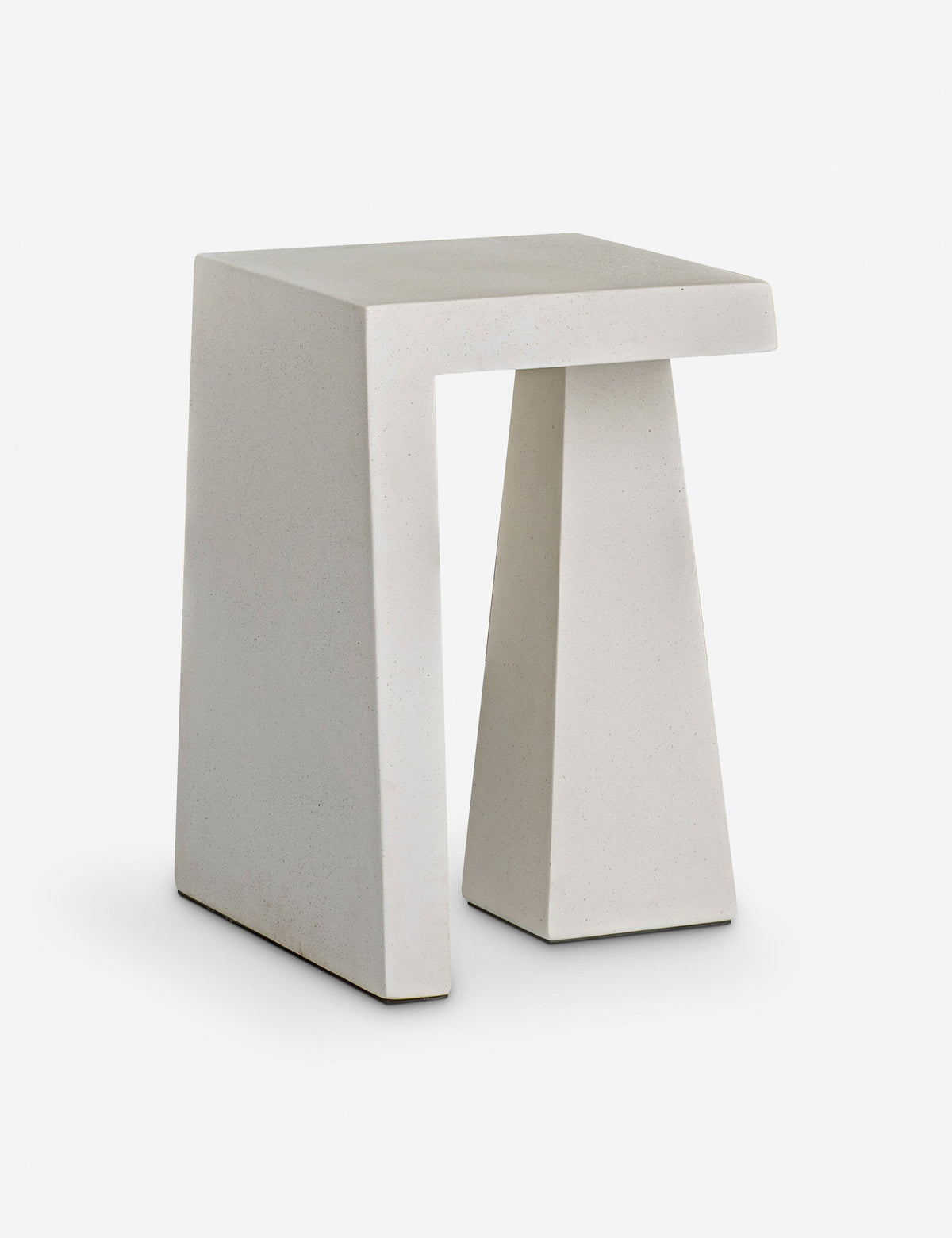 Lulu and Georgia - Open Box: Olesya Indoor / Outdoor Side Table, White