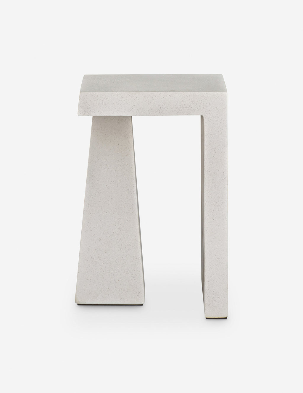Lulu and Georgia - Open Box: Olesya Indoor / Outdoor Side Table, White