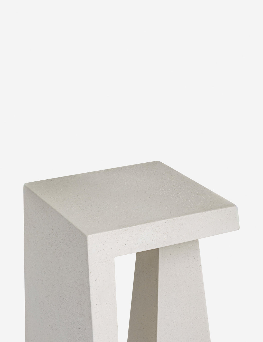 Lulu and Georgia - Open Box: Olesya Indoor / Outdoor Side Table, White