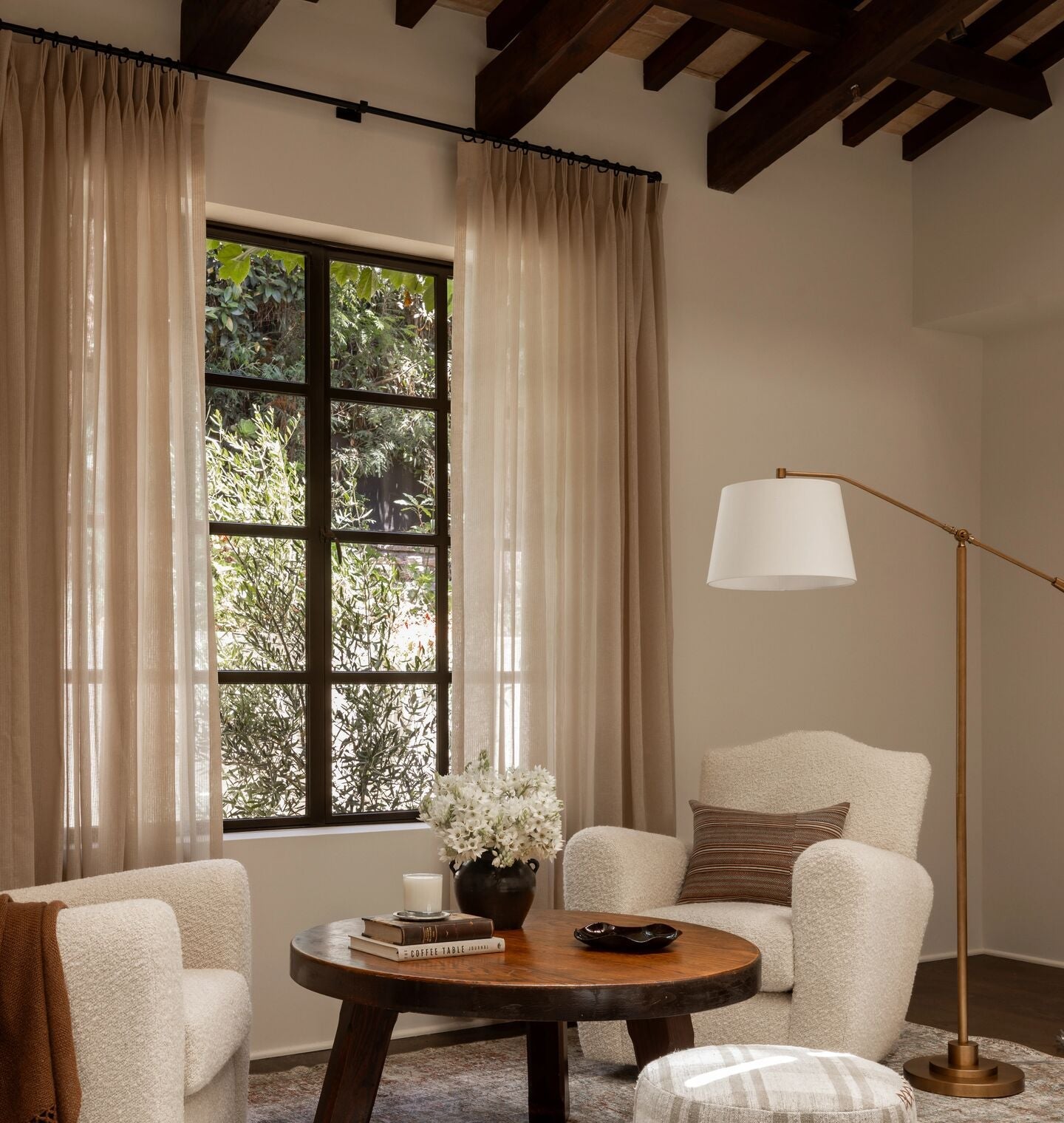 Amber Interiors - Triple Pinch Pleat Drapery