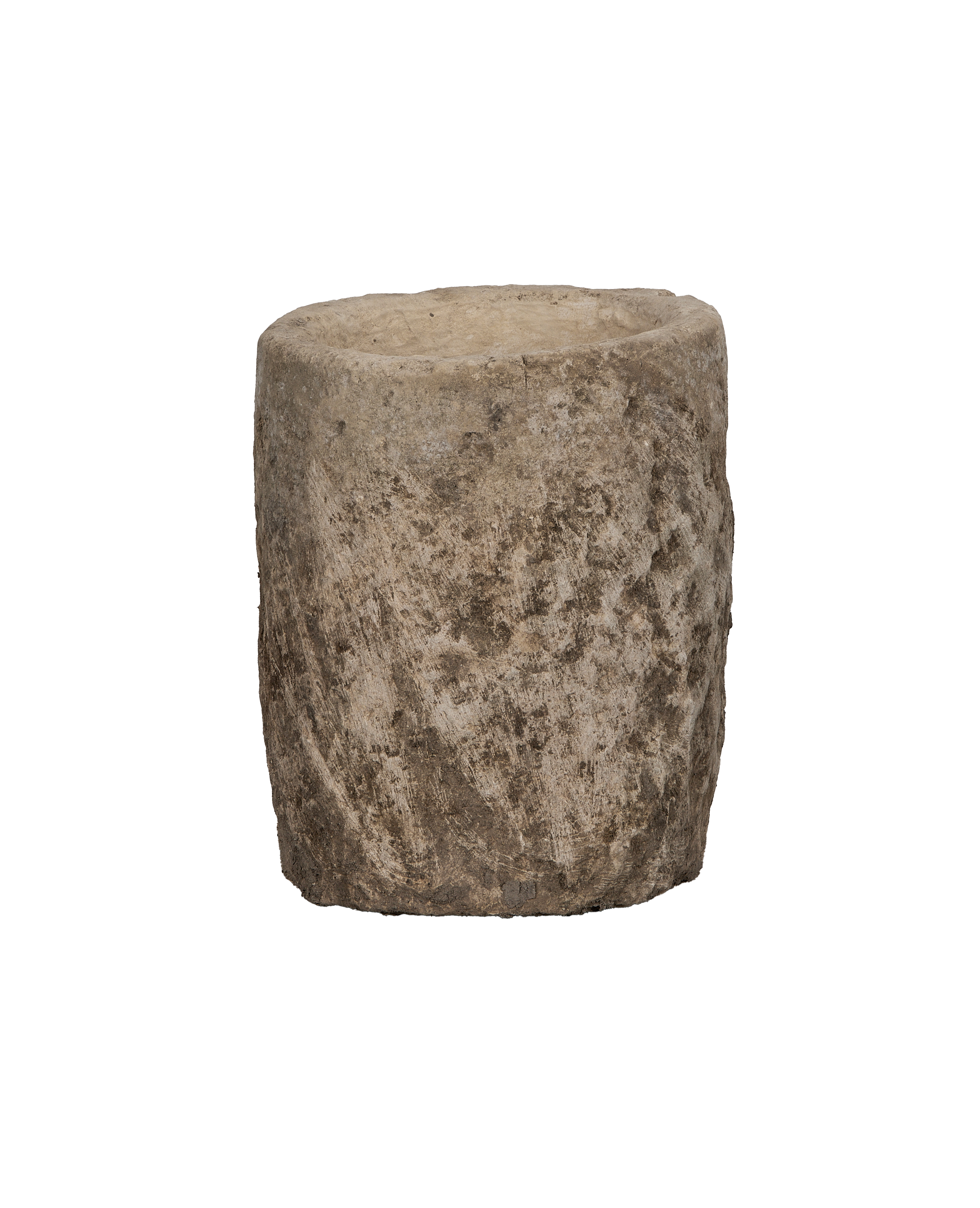 Olive Ateliers - Limestone Trough - Round