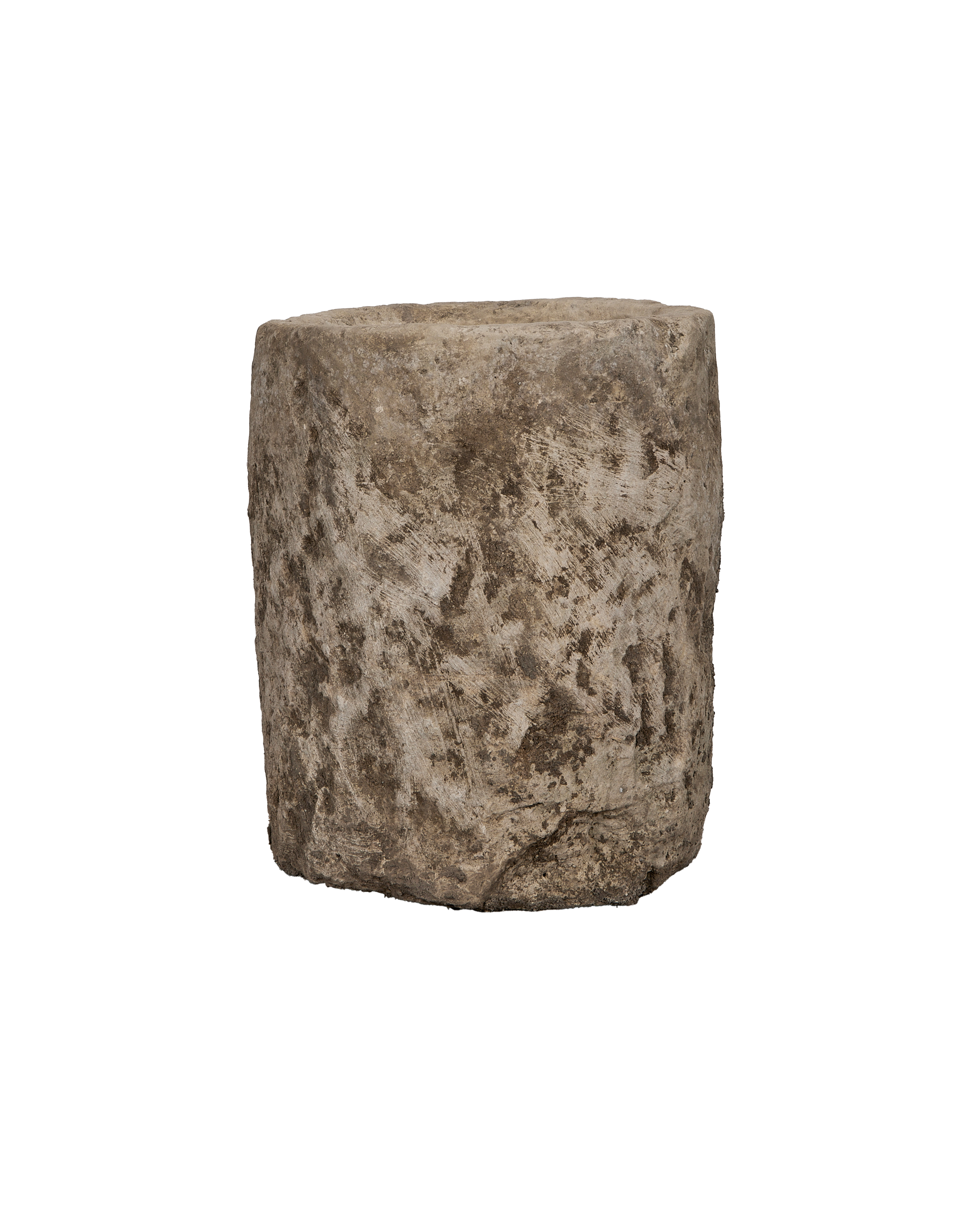 Olive Ateliers - Limestone Trough - Round
