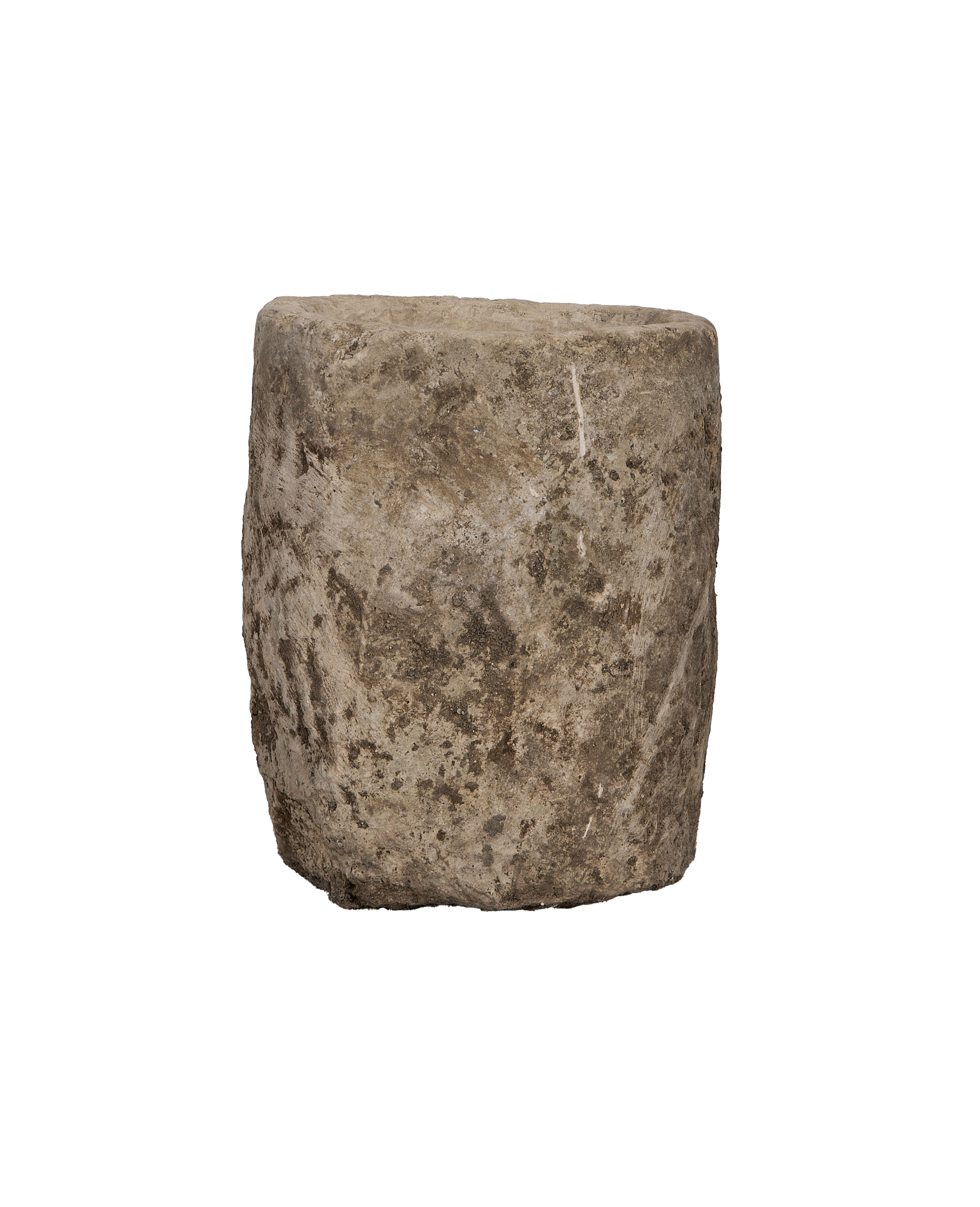 Olive Ateliers - Limestone Trough - Round