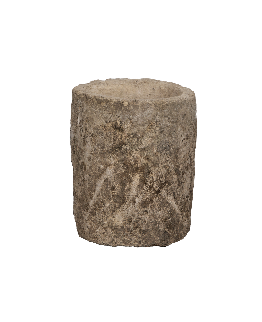 Olive Ateliers - Limestone Trough - Round