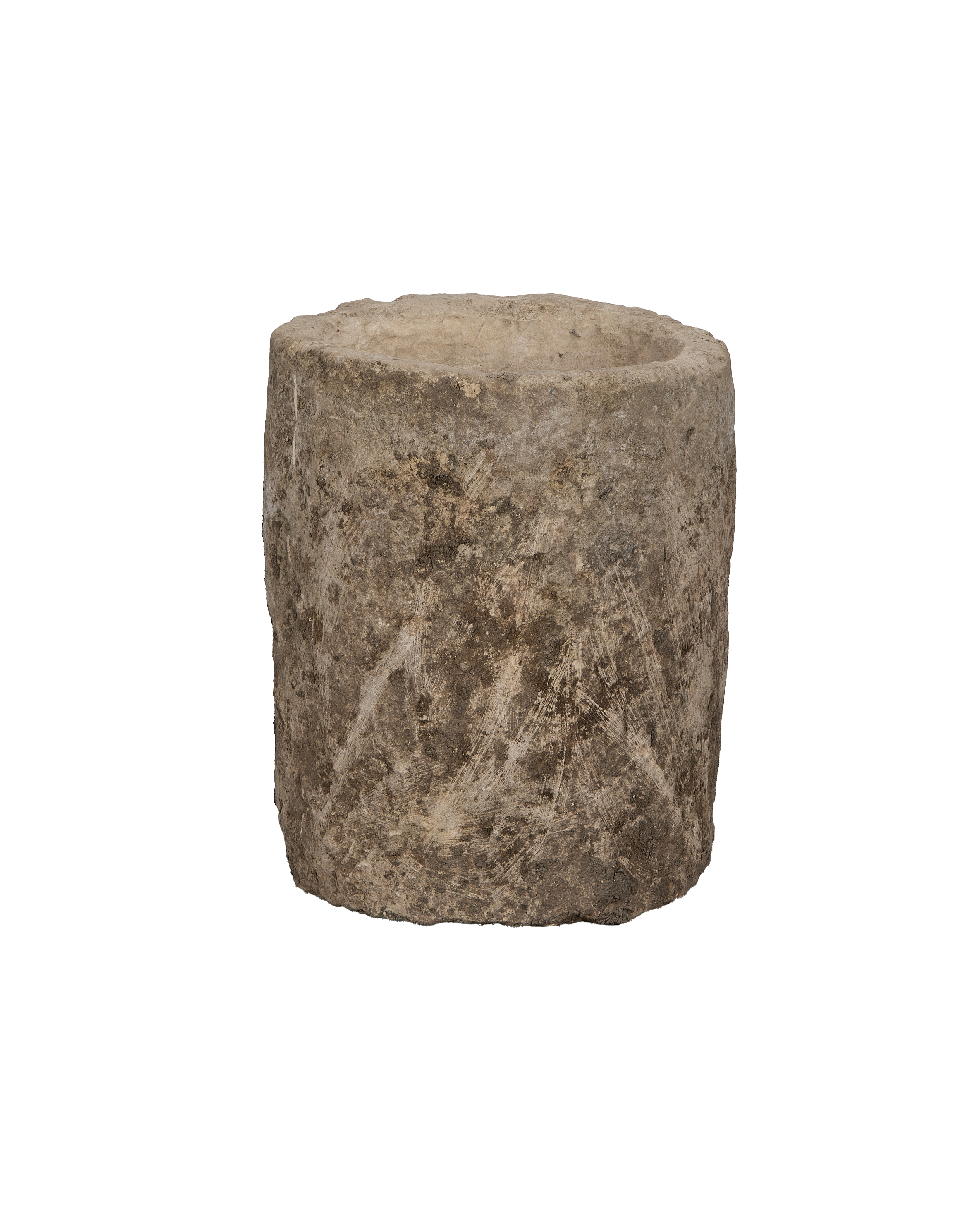 Olive Ateliers - Limestone Trough - Round