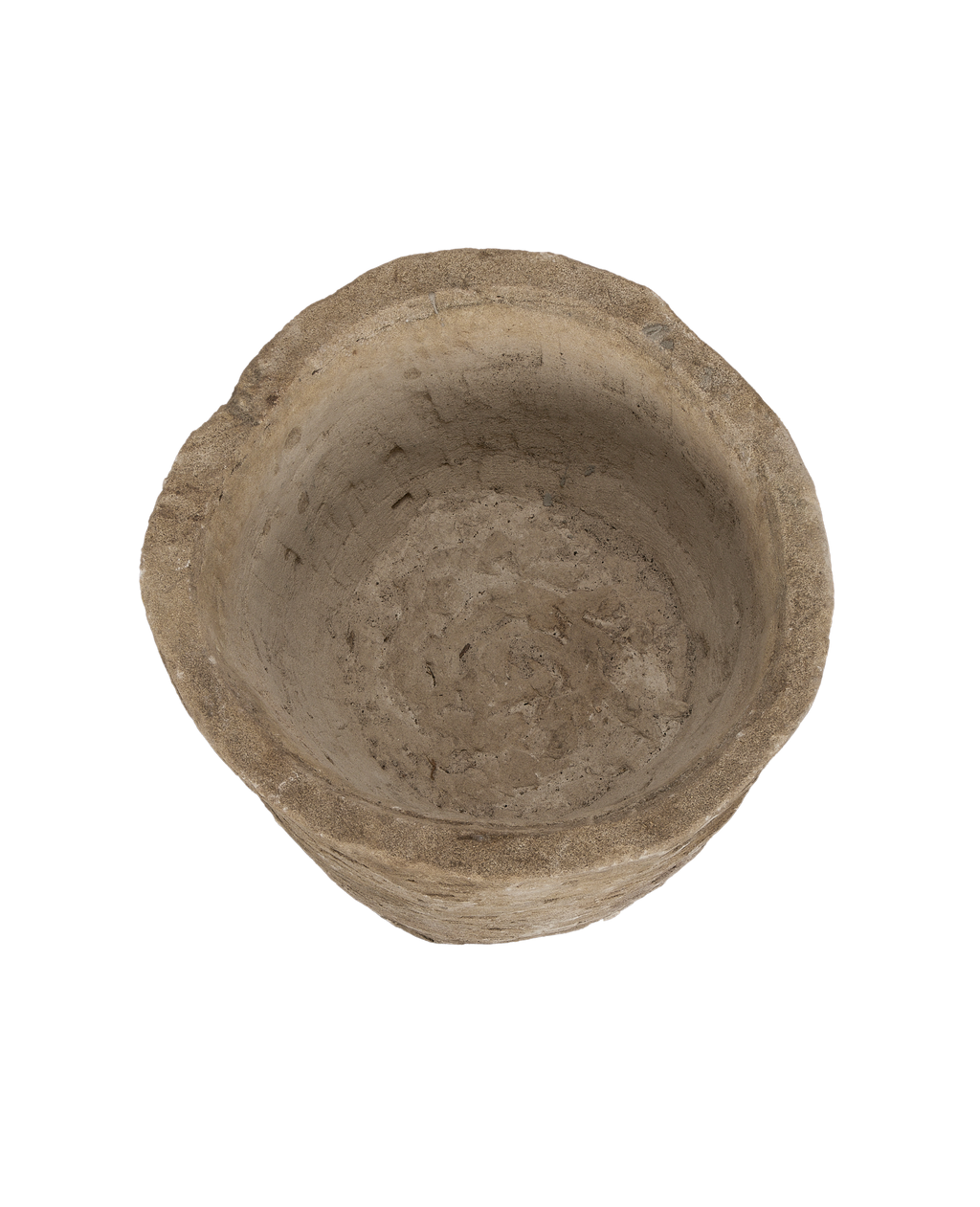 Olive Ateliers - Limestone Trough - Round