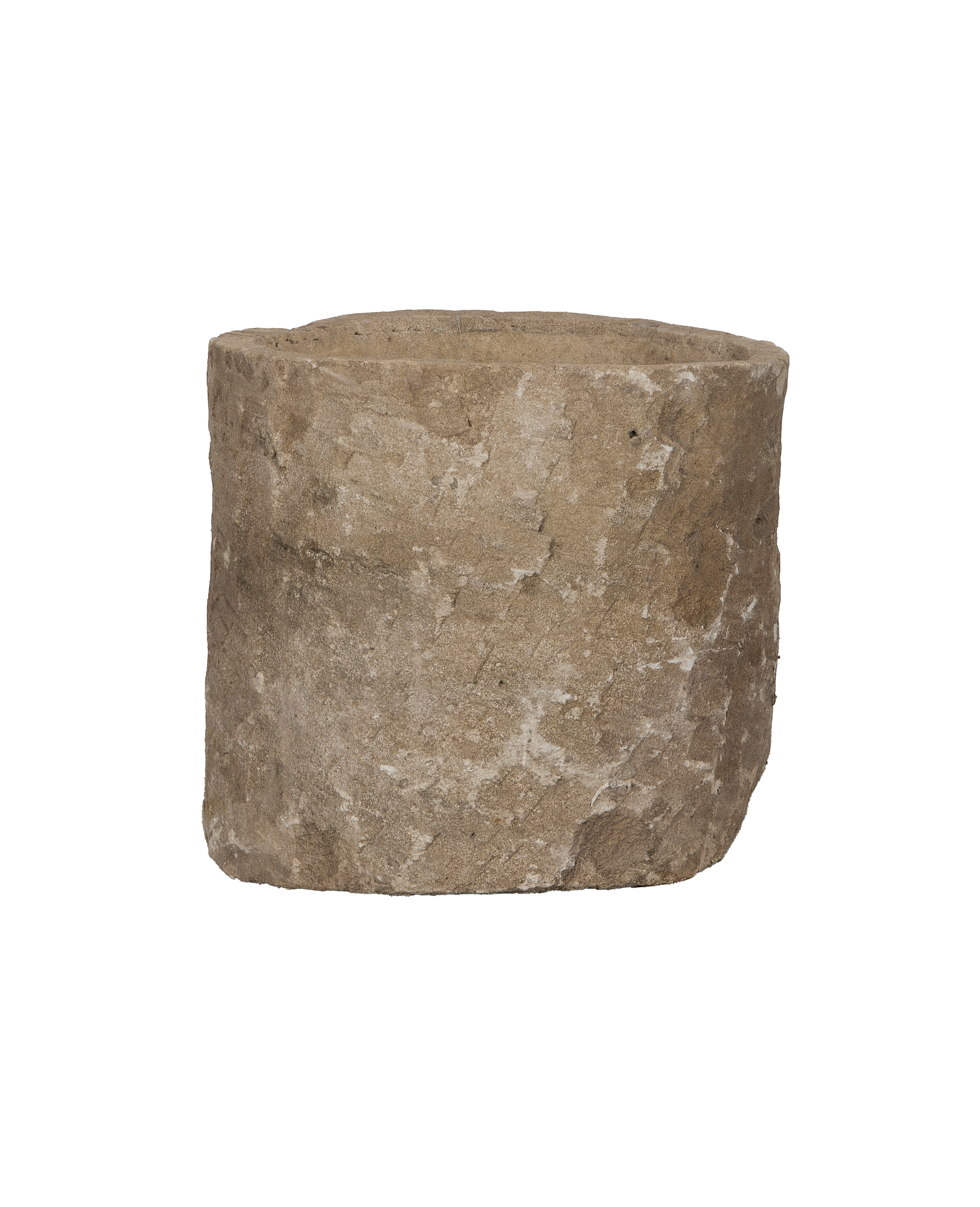 Olive Ateliers - Limestone Trough - Round