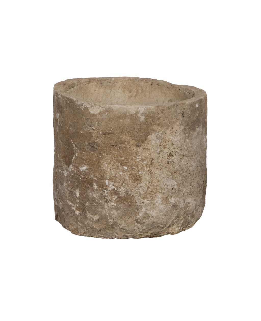 Olive Ateliers - Limestone Trough - Round