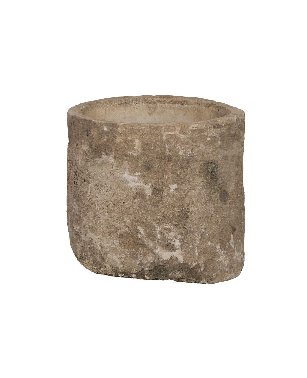 Olive Ateliers - Limestone Trough - Round