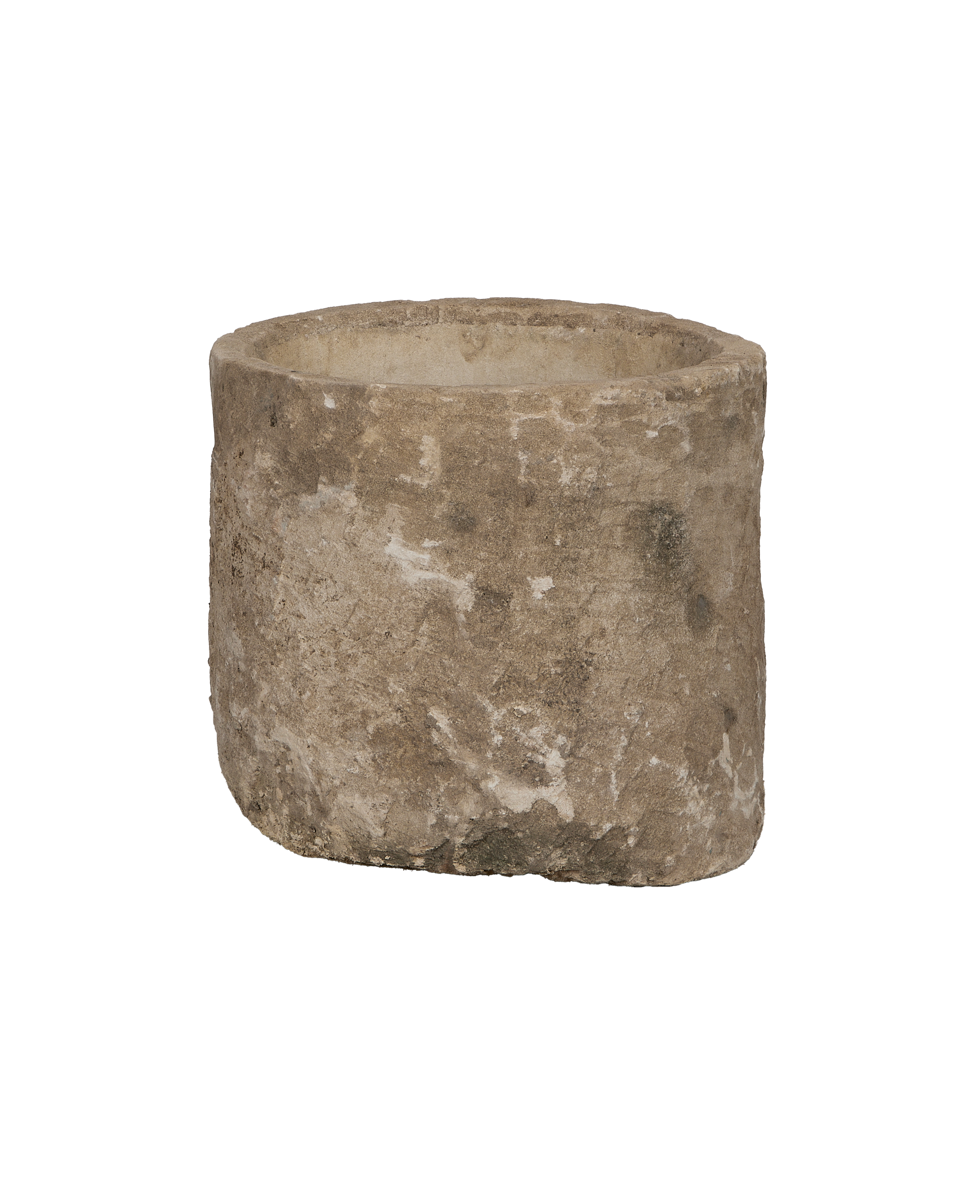 Olive Ateliers - Limestone Trough - Round