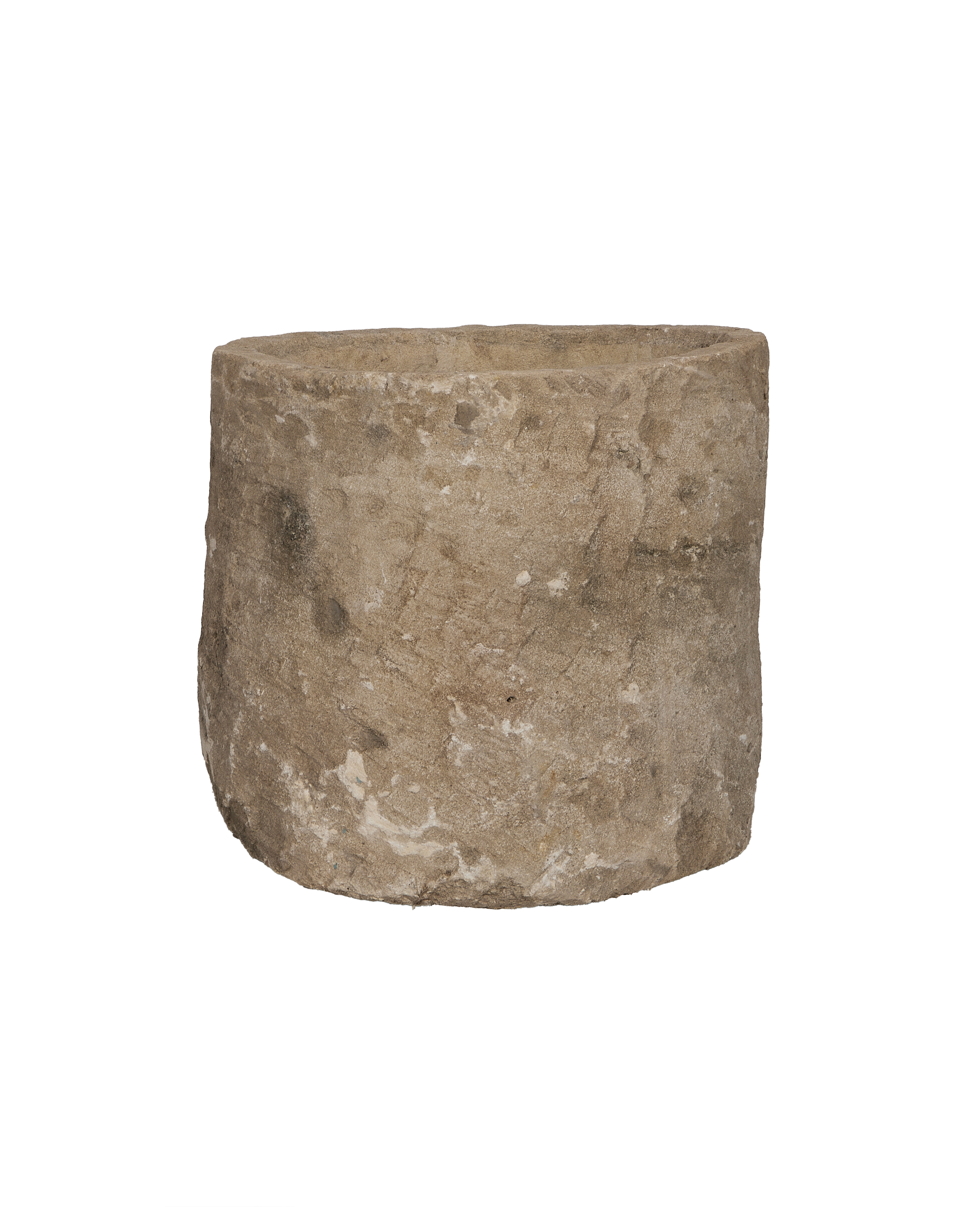 Olive Ateliers - Limestone Trough - Round