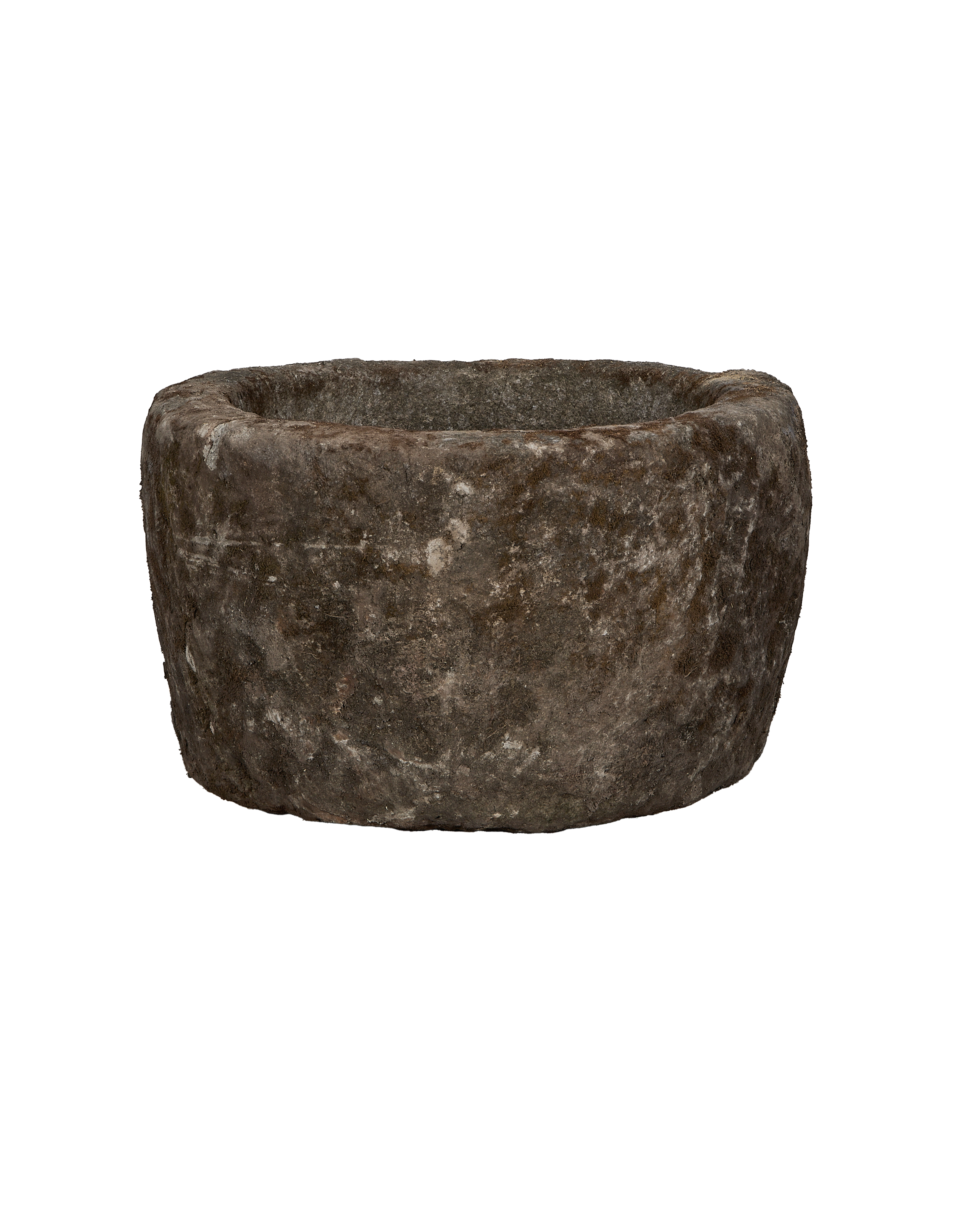 Olive Ateliers - Limestone Trough - Round