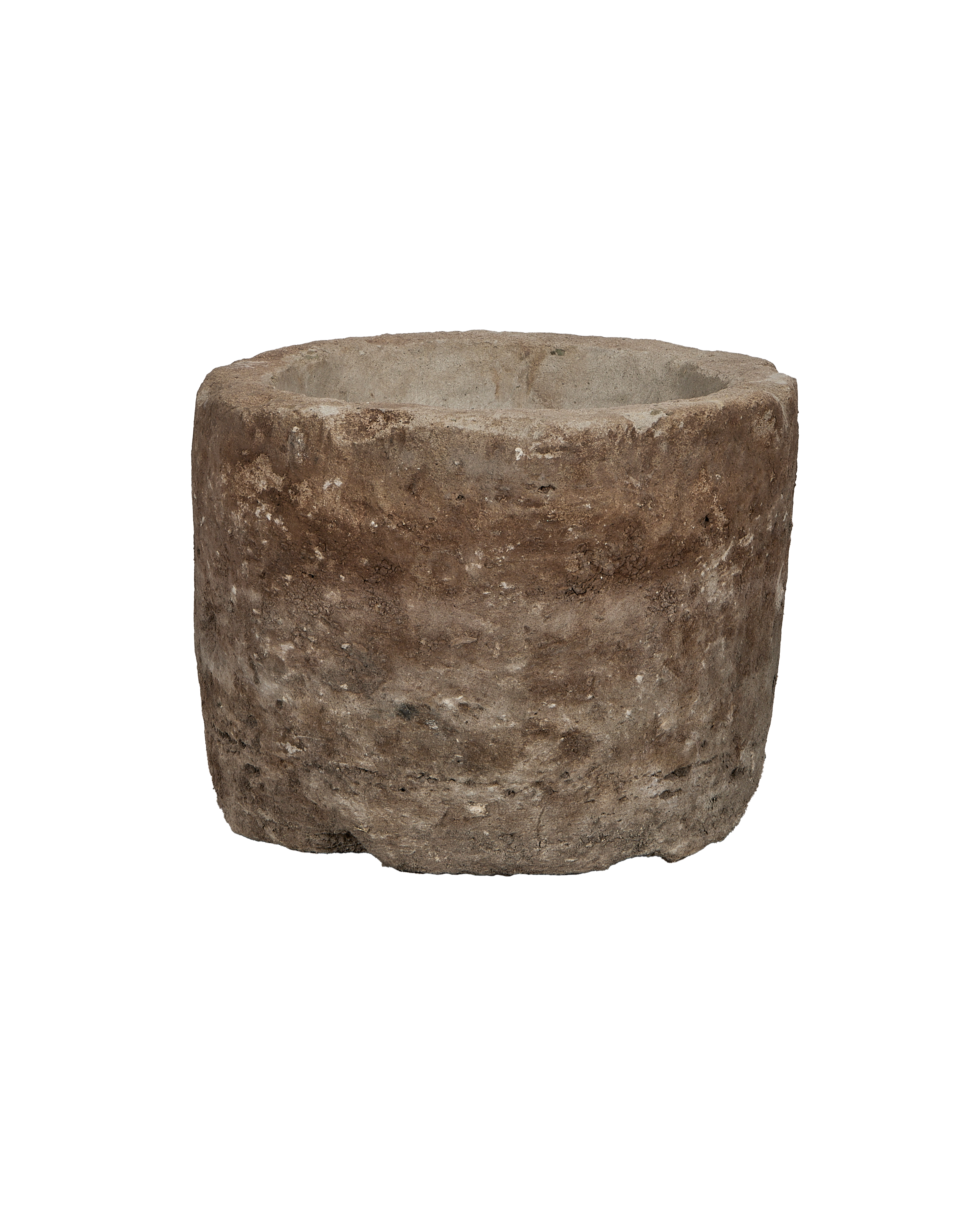 Olive Ateliers - Limestone Trough - Round