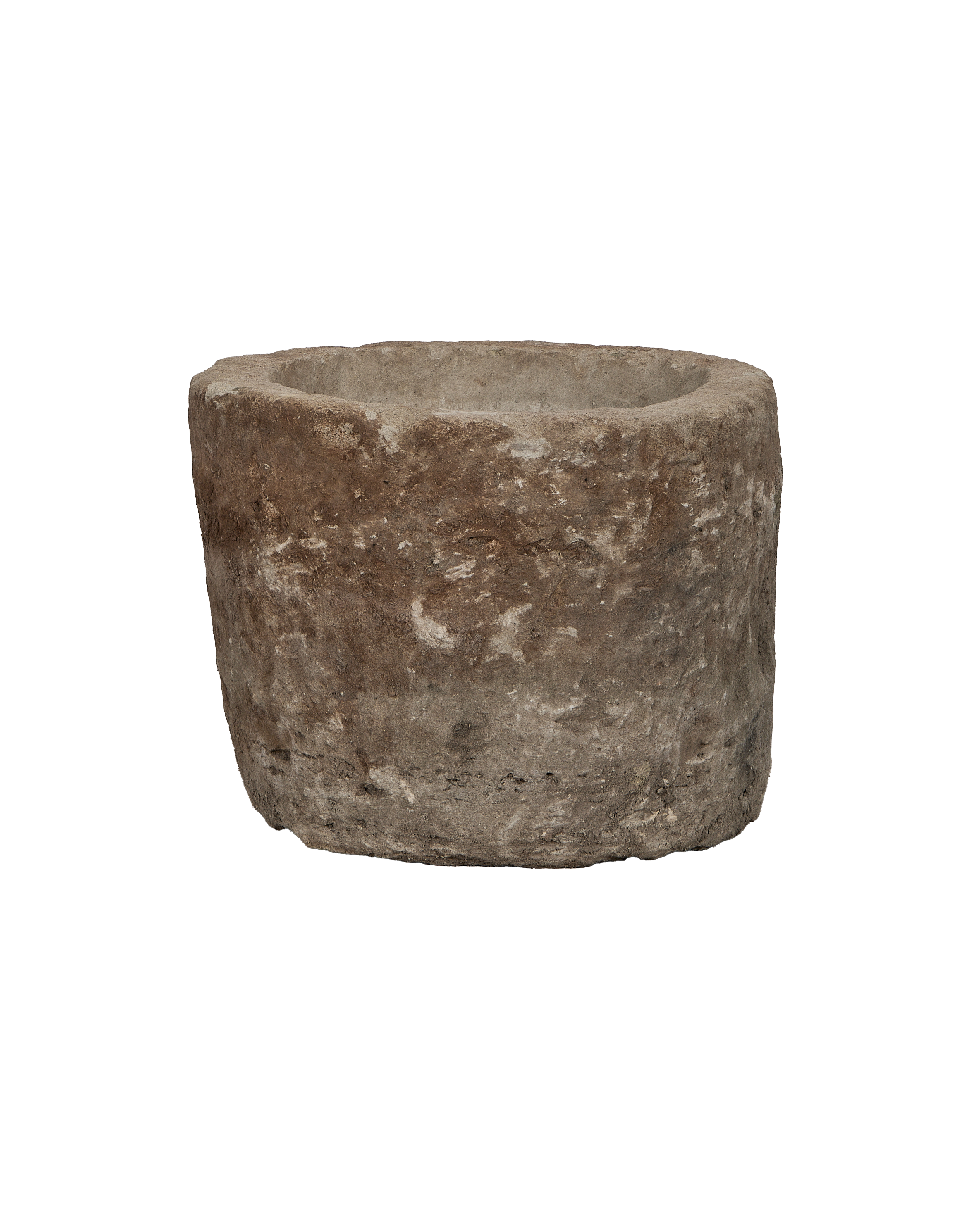 Olive Ateliers - Limestone Trough - Round