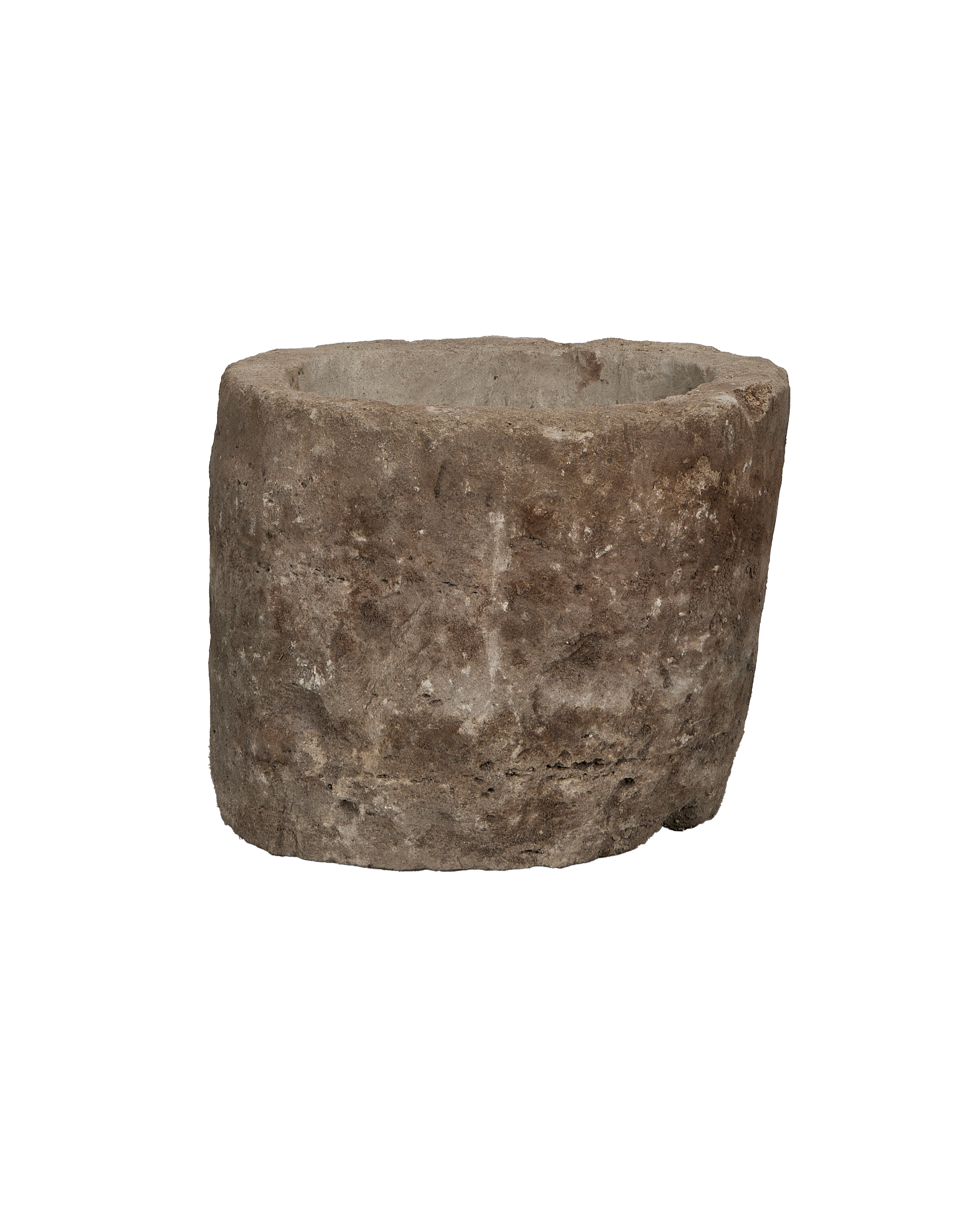 Olive Ateliers - Limestone Trough - Round