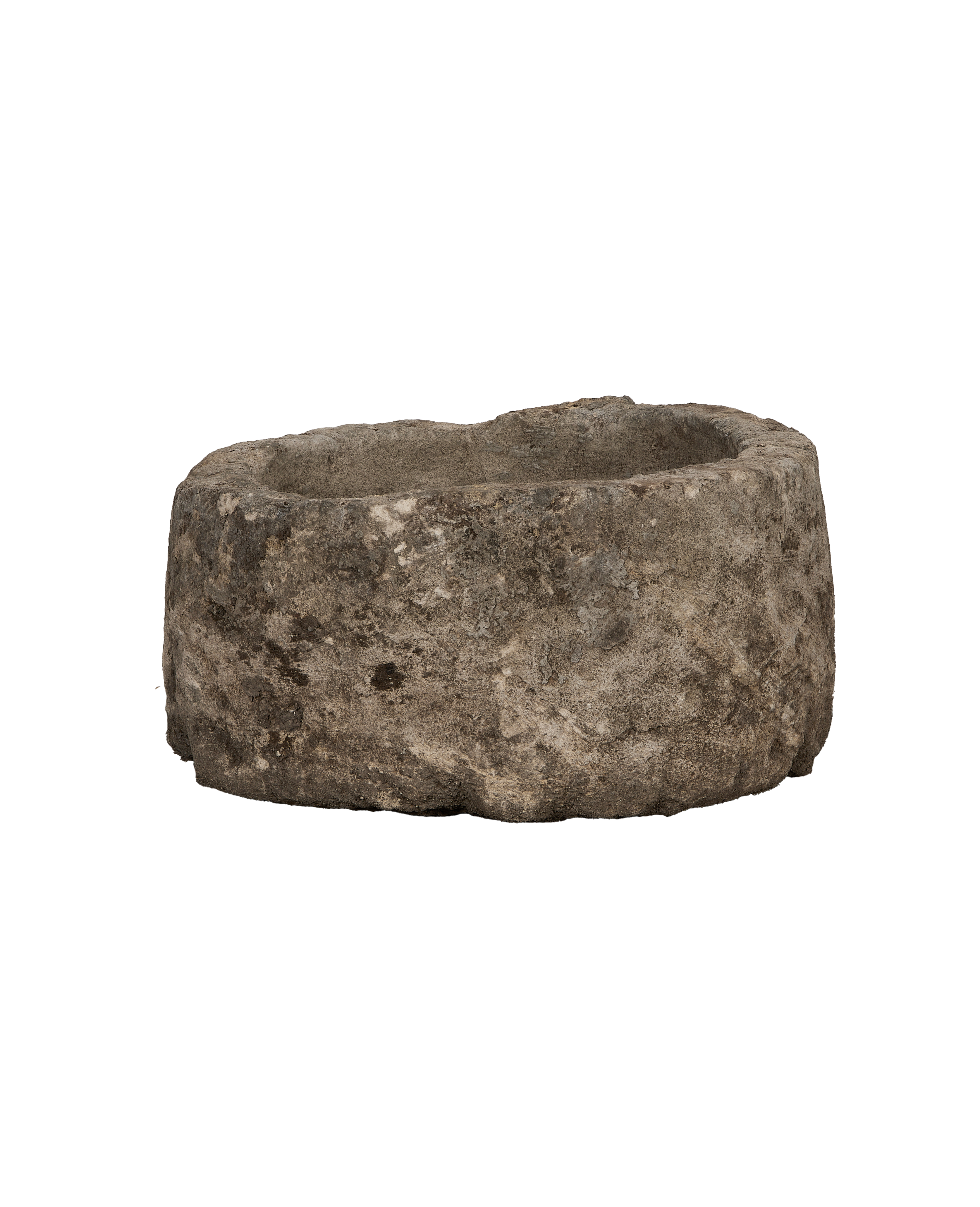 Olive Ateliers - Limestone Trough - Round