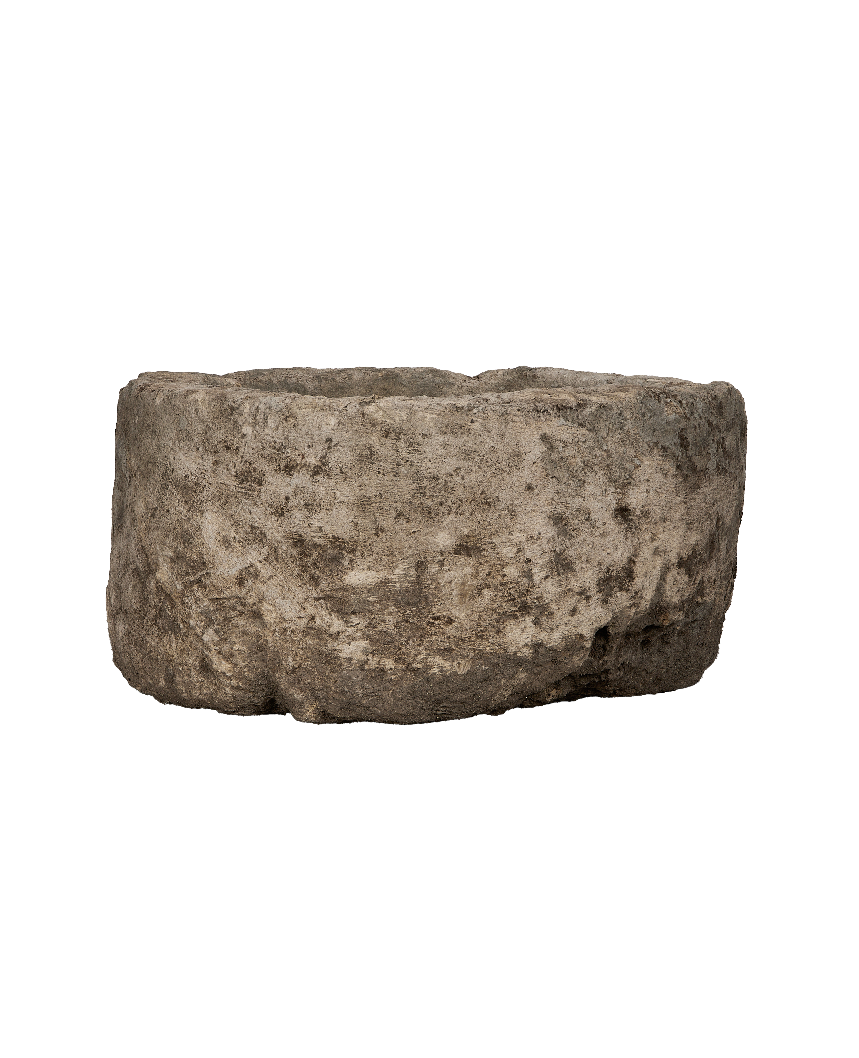 Olive Ateliers - Limestone Trough - Round
