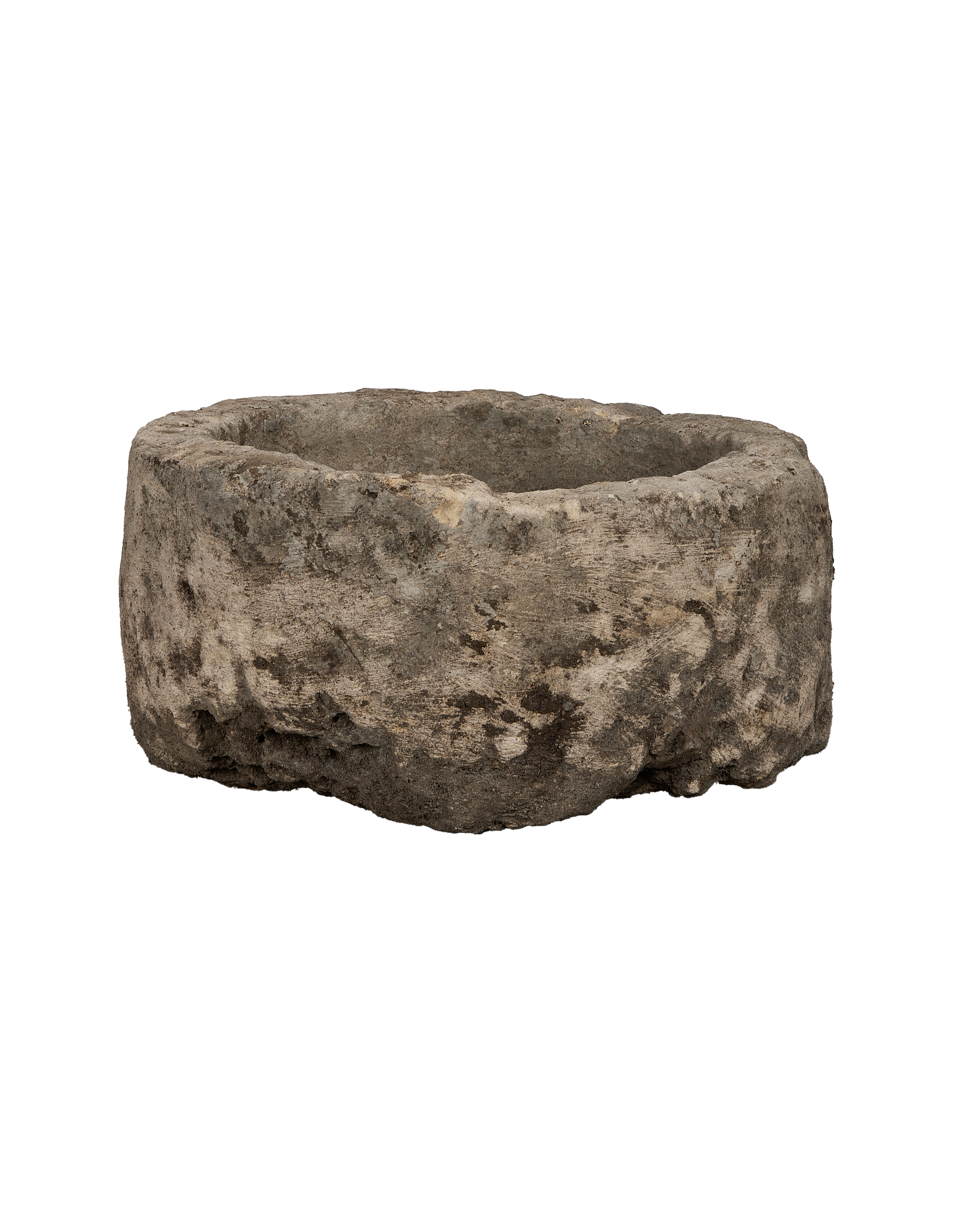 Olive Ateliers - Limestone Trough - Round