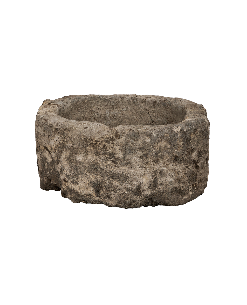 Olive Ateliers - Limestone Trough - Round