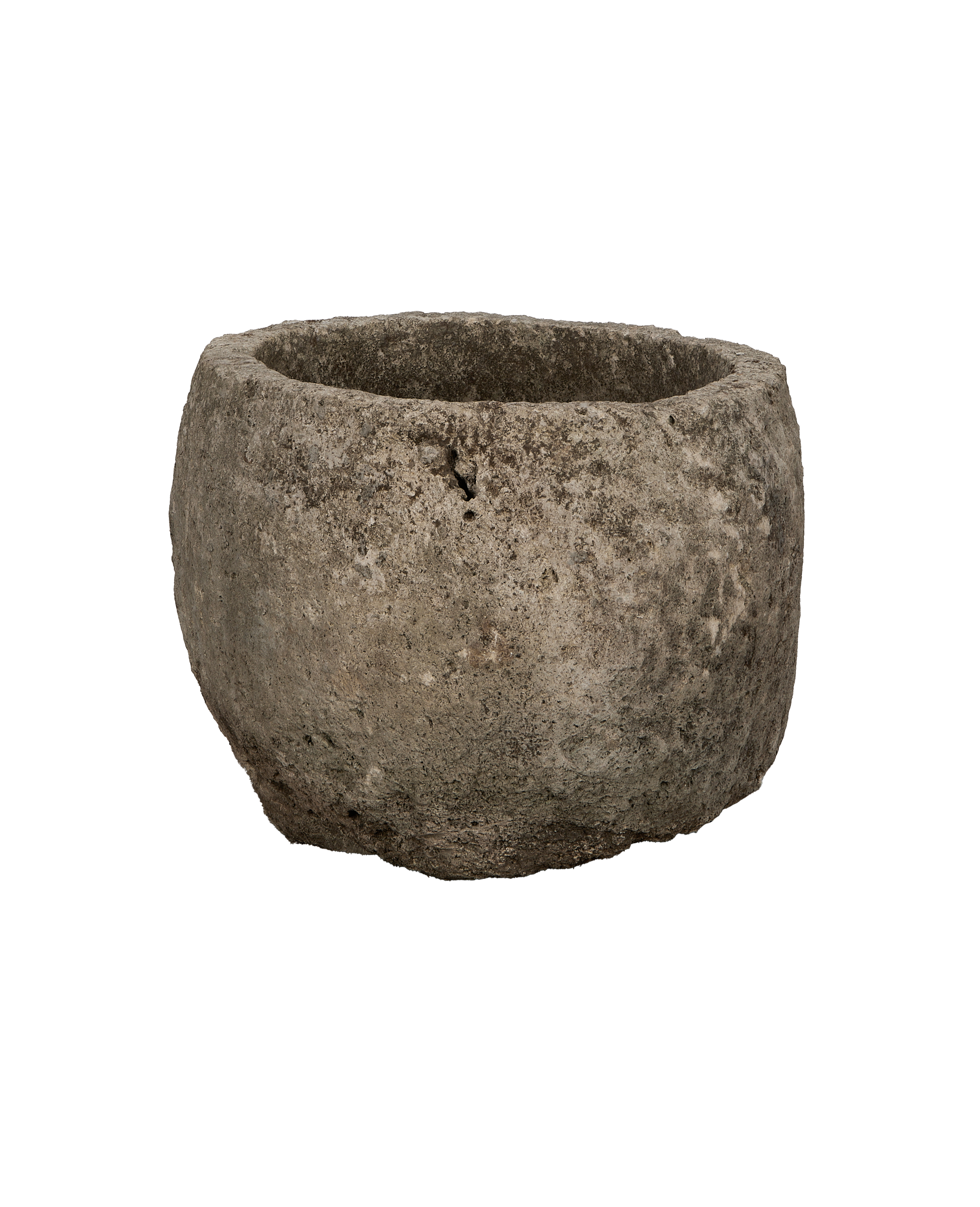 Olive Ateliers - Limestone Trough - Round