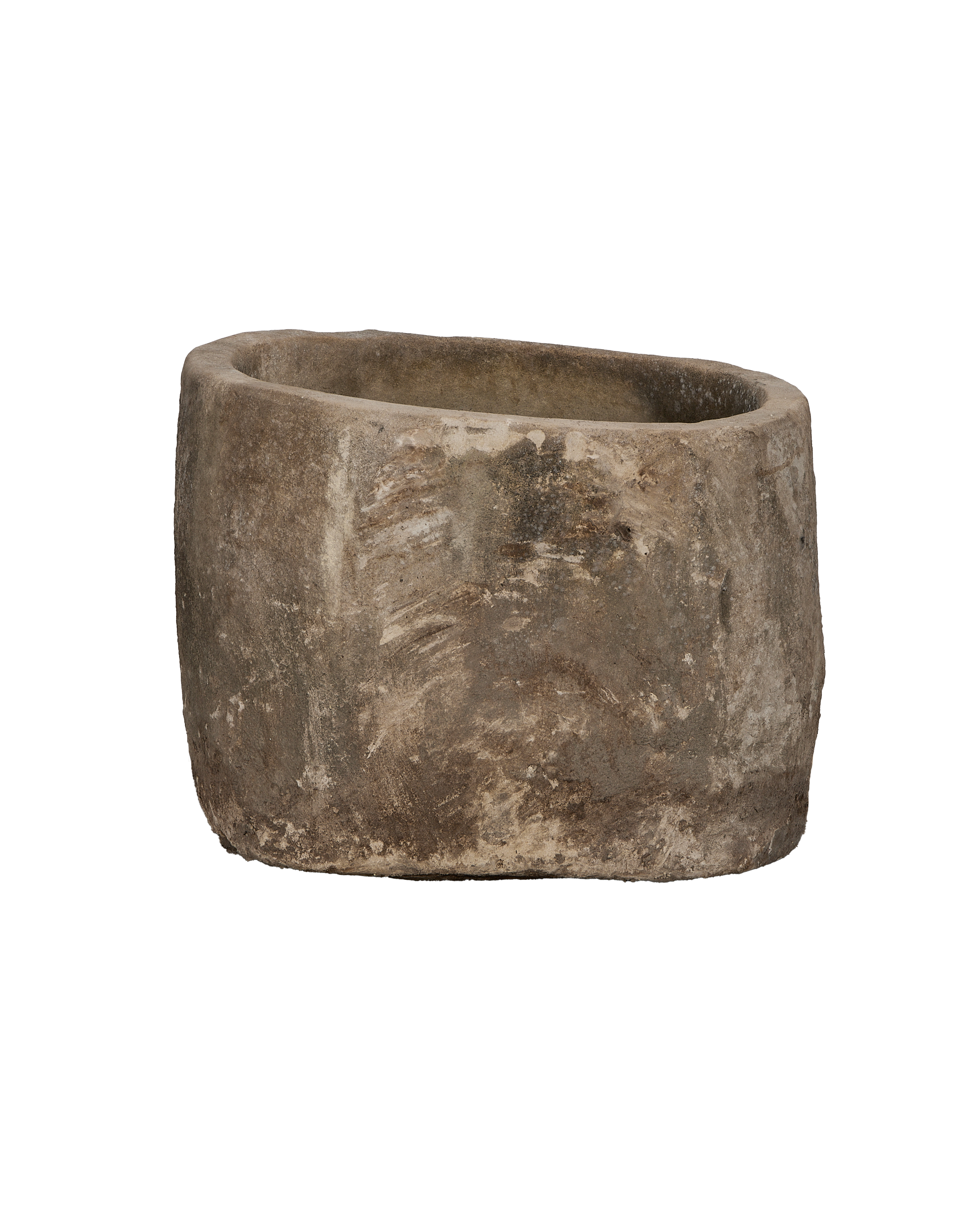 Olive Ateliers - Limestone Trough - Round