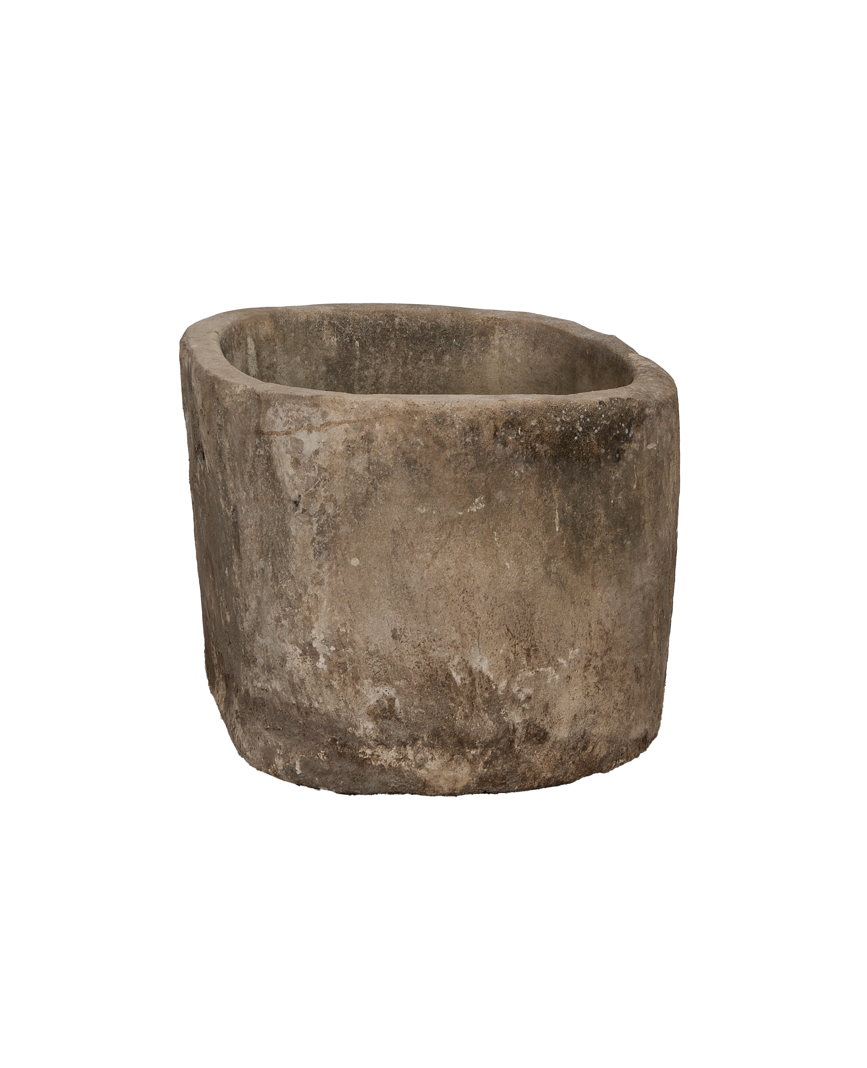Olive Ateliers - Limestone Trough - Round
