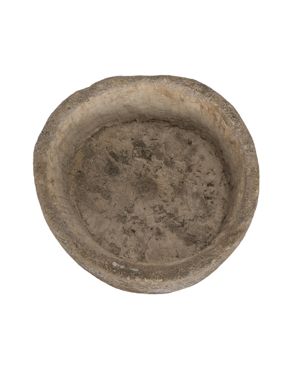 Olive Ateliers - Limestone Trough - Round