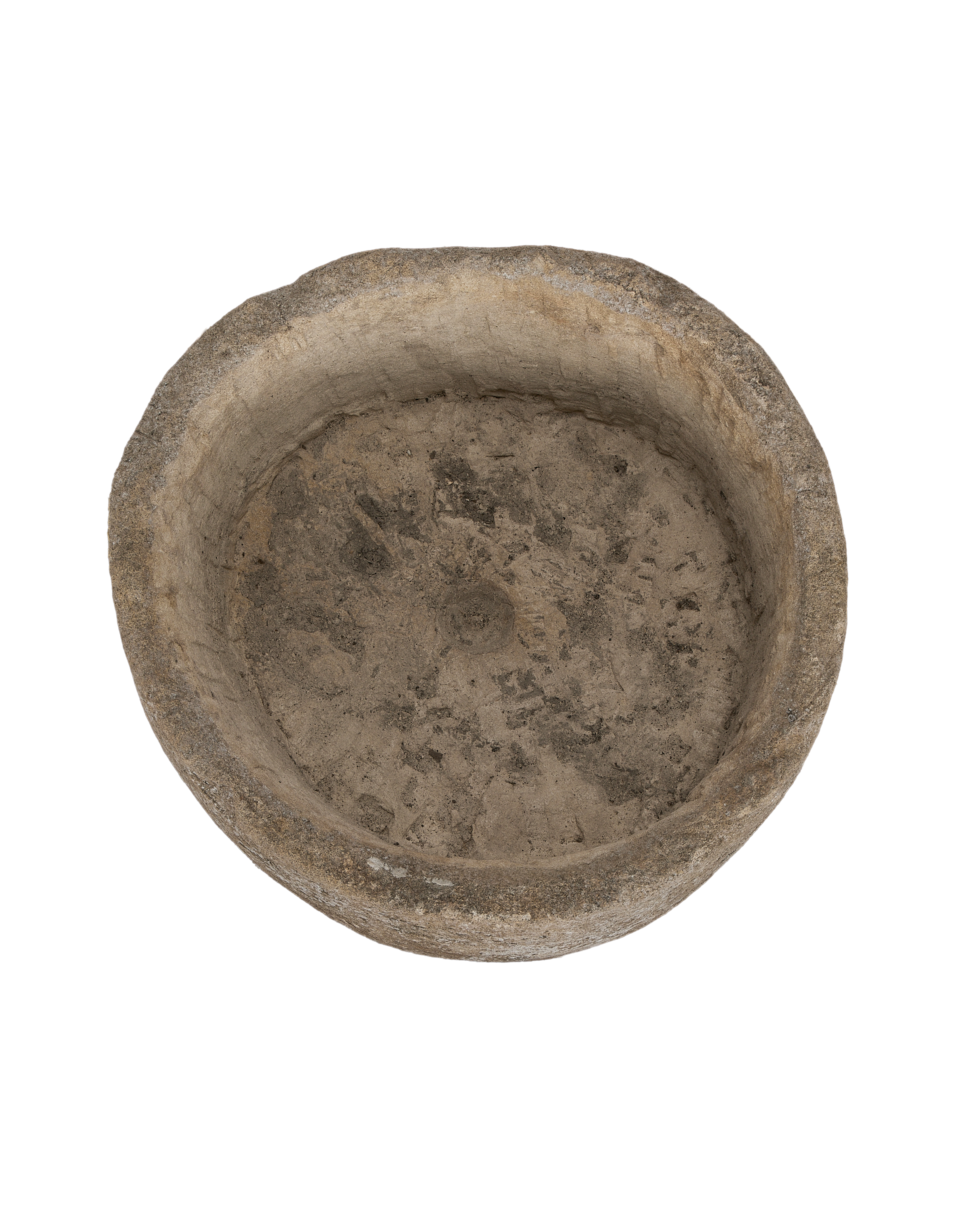 Olive Ateliers - Limestone Trough - Round
