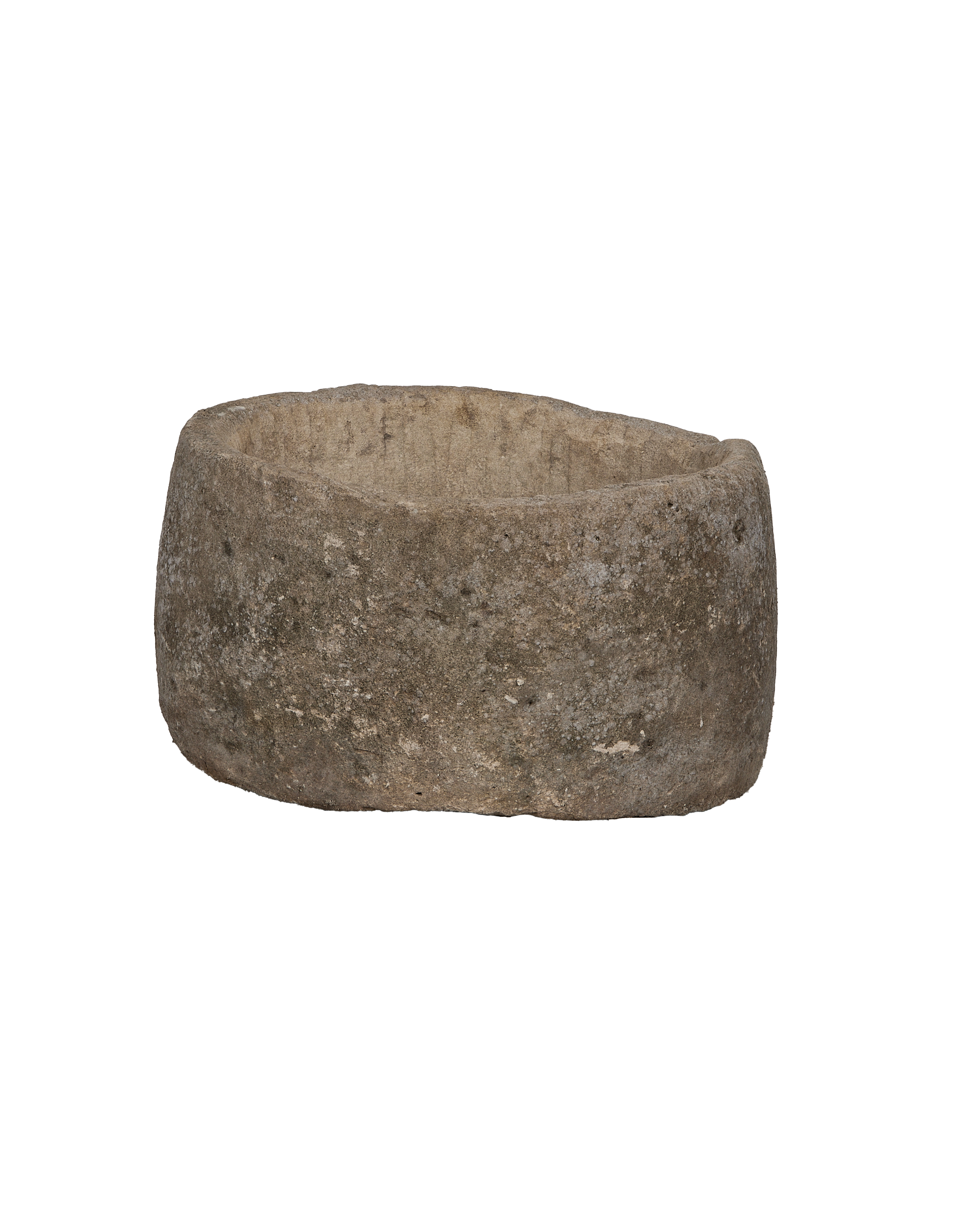 Olive Ateliers - Limestone Trough - Round